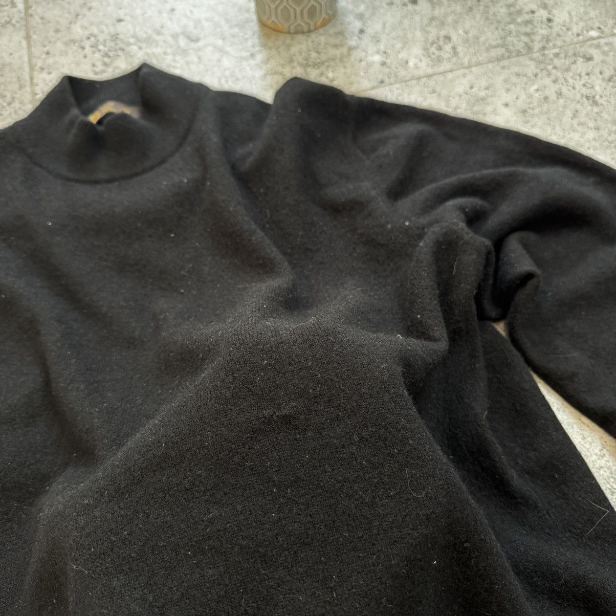Loro Piana Loro Piana Men's Vintage Cashmere Black Pullover Sweater Size US XL / EU 56 / 4 - 7 Thumbnail