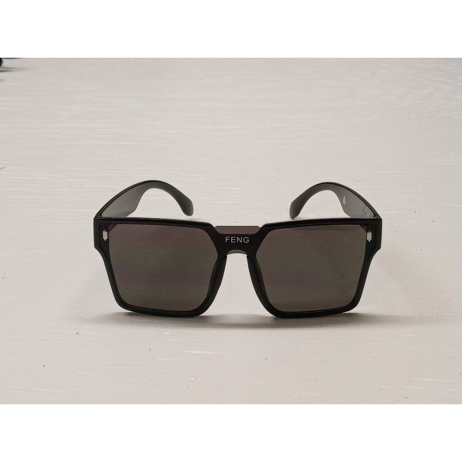 Other FENG (Adults) UV400 Black Frame & Lense Sunglasses Size ONE SIZE - 1 Thumbnail