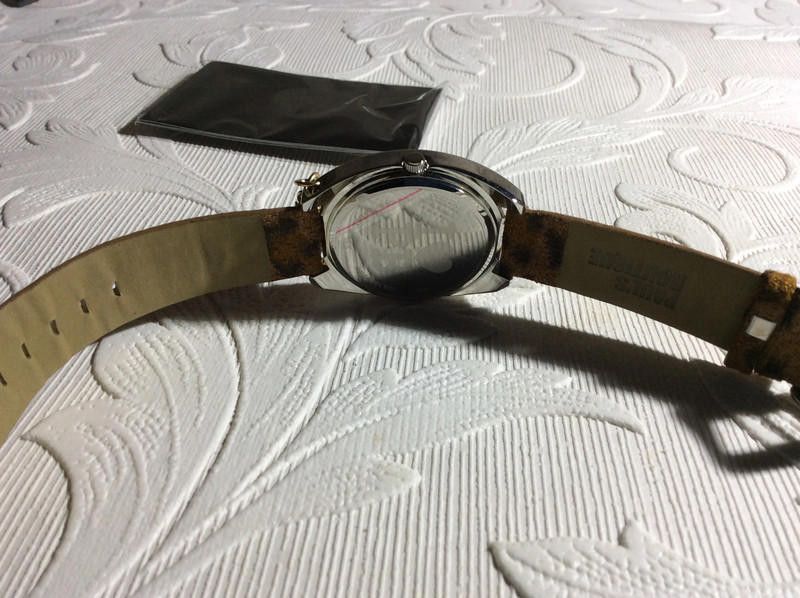 Designer Paul's Boutique brown leather strap watch Size ONE SIZE - 8 Thumbnail