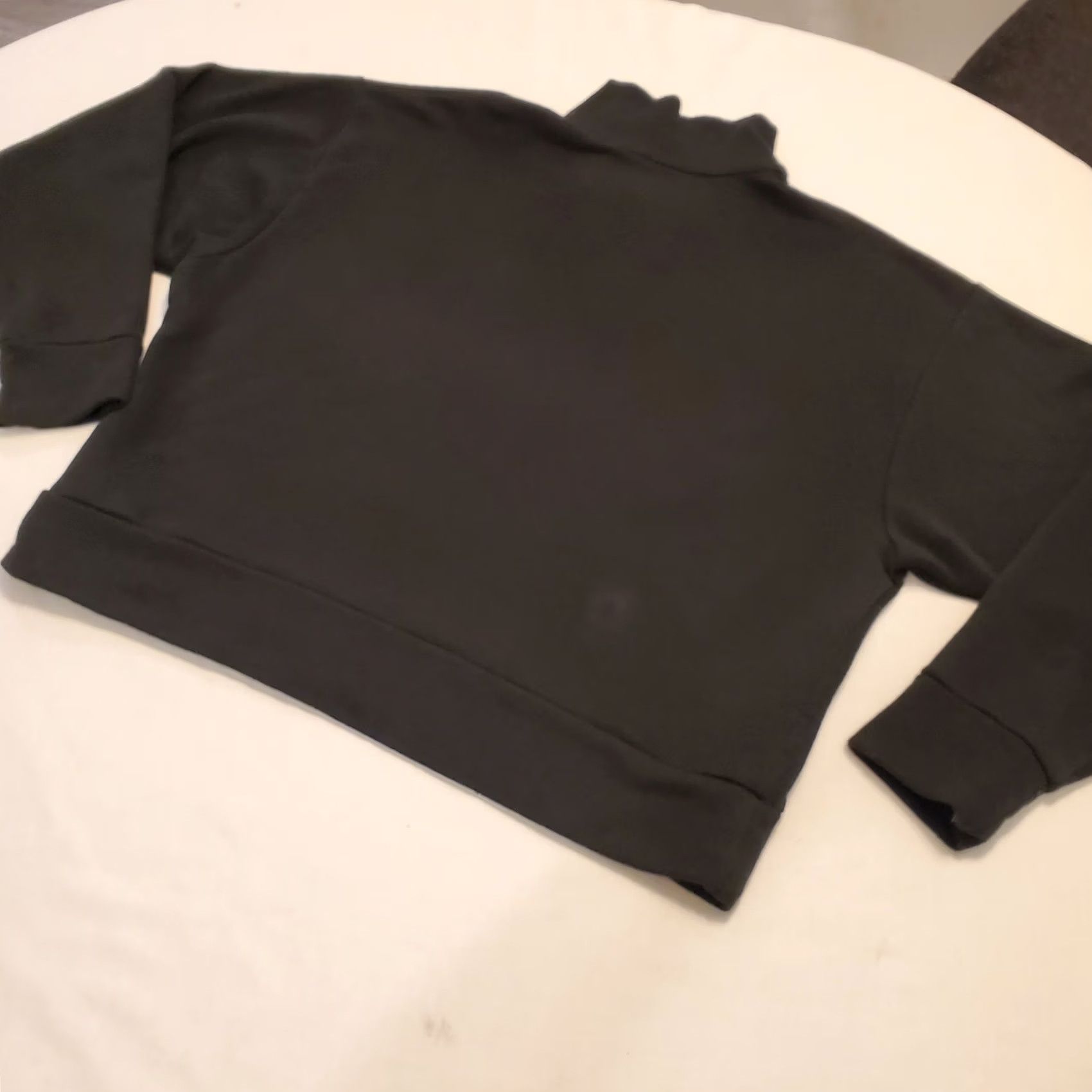 The North Face The North Face Womens Pullover Sweatshirt Cropped Top Size Large Black Size L / US 10 / IT 46 - 4 Thumbnail