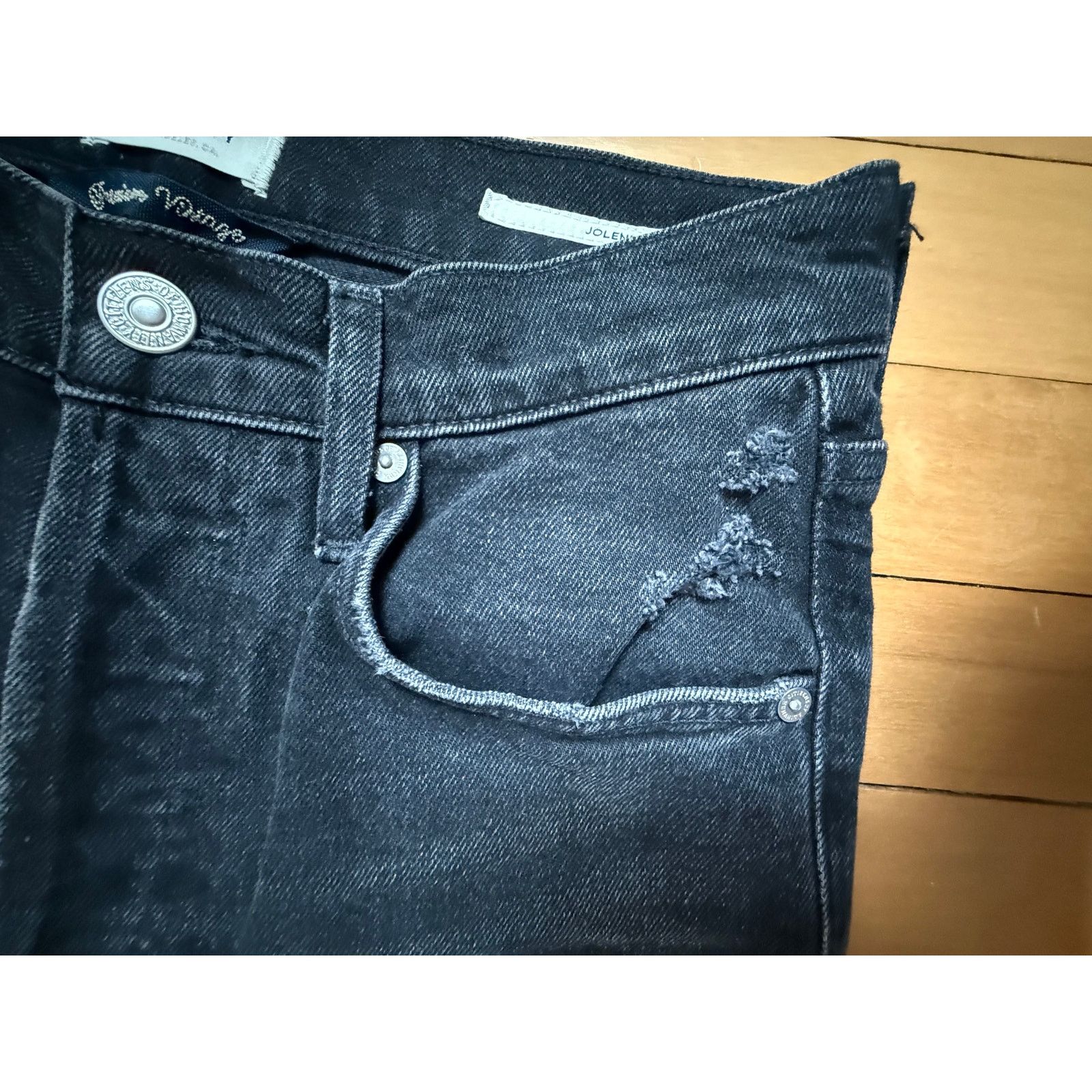 Citizens Of Humanity Citizens of Humanity High Rise Vintage Slim - Black - 25 Size 25" / US 0 / IT 36 - 4 Thumbnail