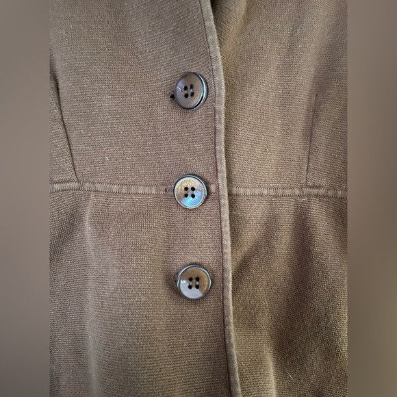 Alfani Alfani women’s 3/4 sleeve 3 button sweater blazer size S Size S / US 4 / IT 40 - 4 Thumbnail