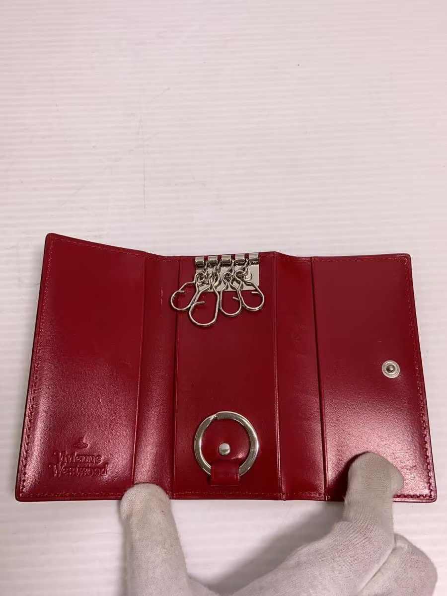 Vivienne Westwood Orb Logo Leather Cardholder Key Case Size ONE SIZE - 4 Thumbnail