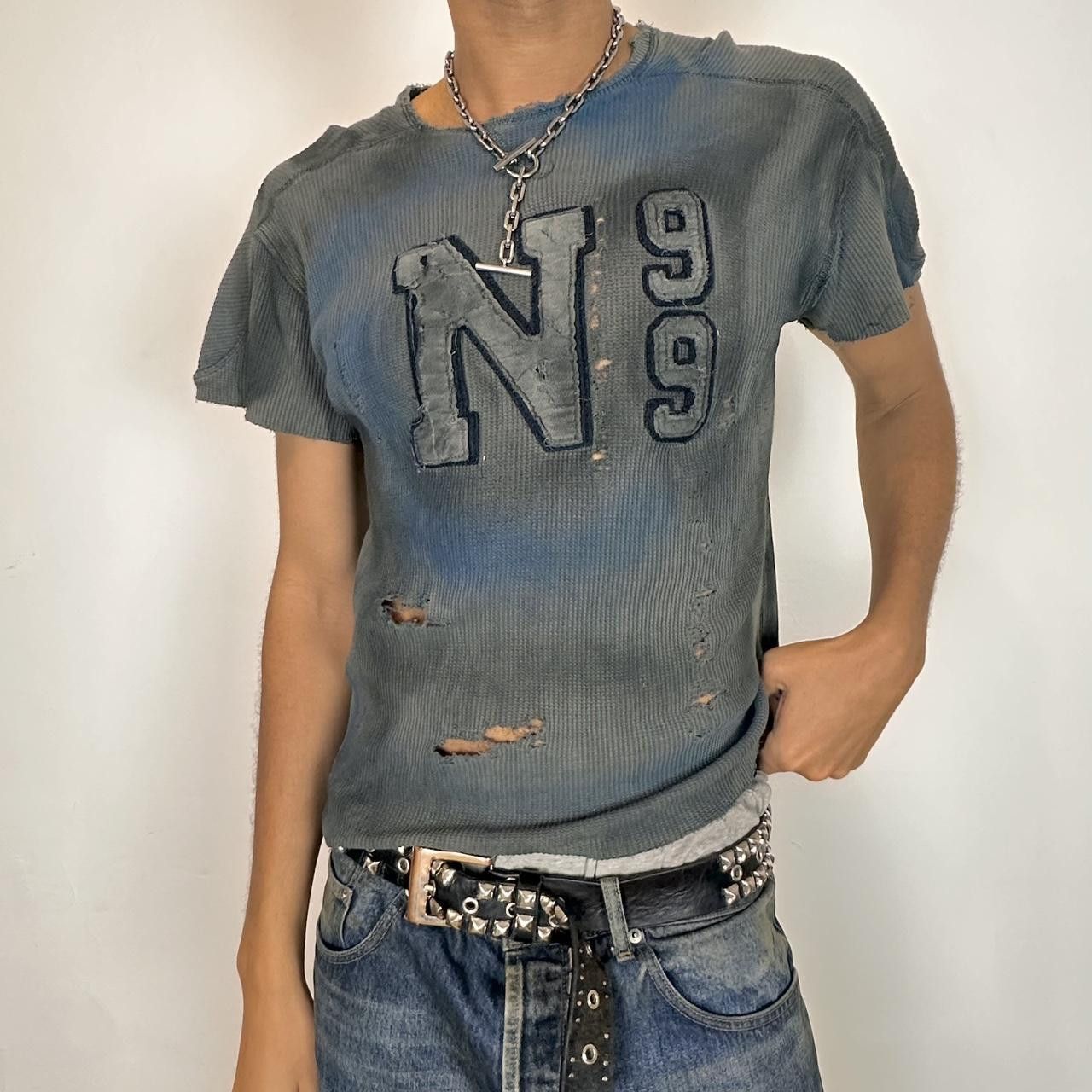 Nautica ASTROBOI* Nautica Gray Thermal T-shirt - Large Size US L / EU 52-54 / 3 - 2 Thumbnail