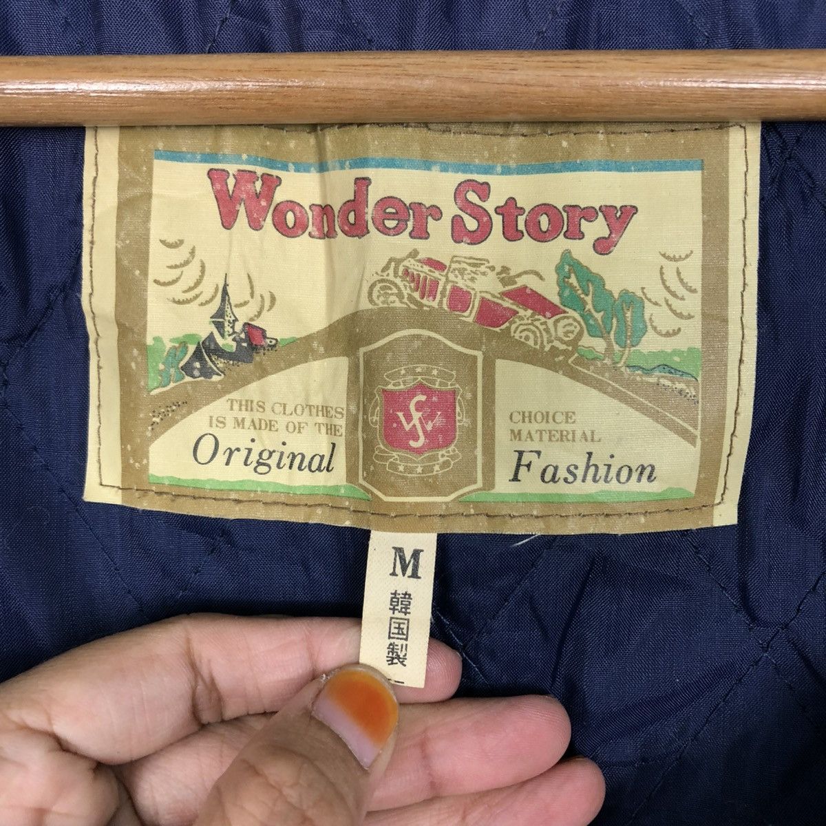 Vintage 🔥VINTAGE WOOL VARSITY JACKET WONDERSTORY ISSEY MIYAKE Size US M / EU 48-50 / 2 - 22 Thumbnail