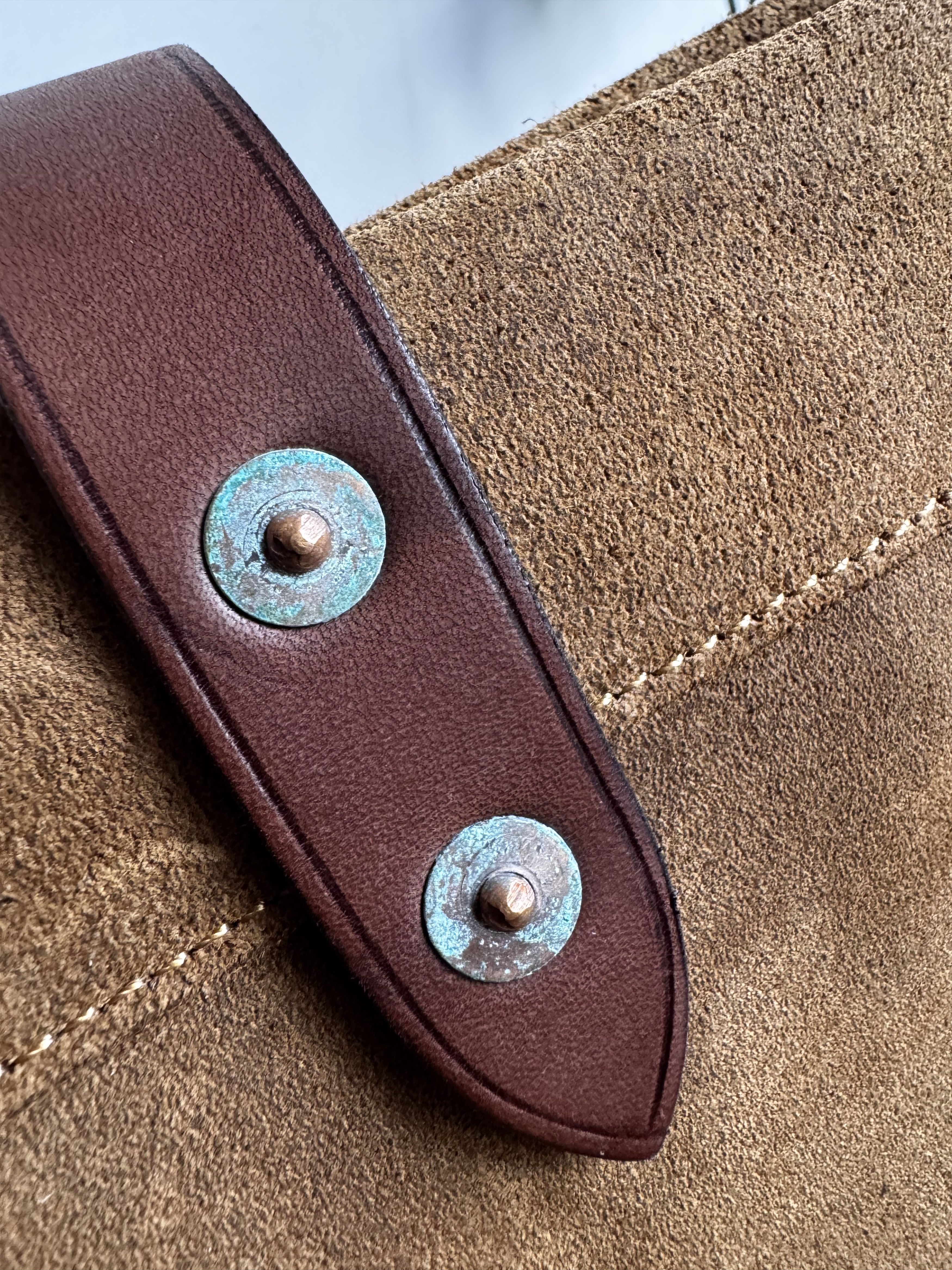 RRL Ralph Lauren NEW RRL Ralph Lauren Ranch Suede Tote Bag Size ONE SIZE - 5 Thumbnail