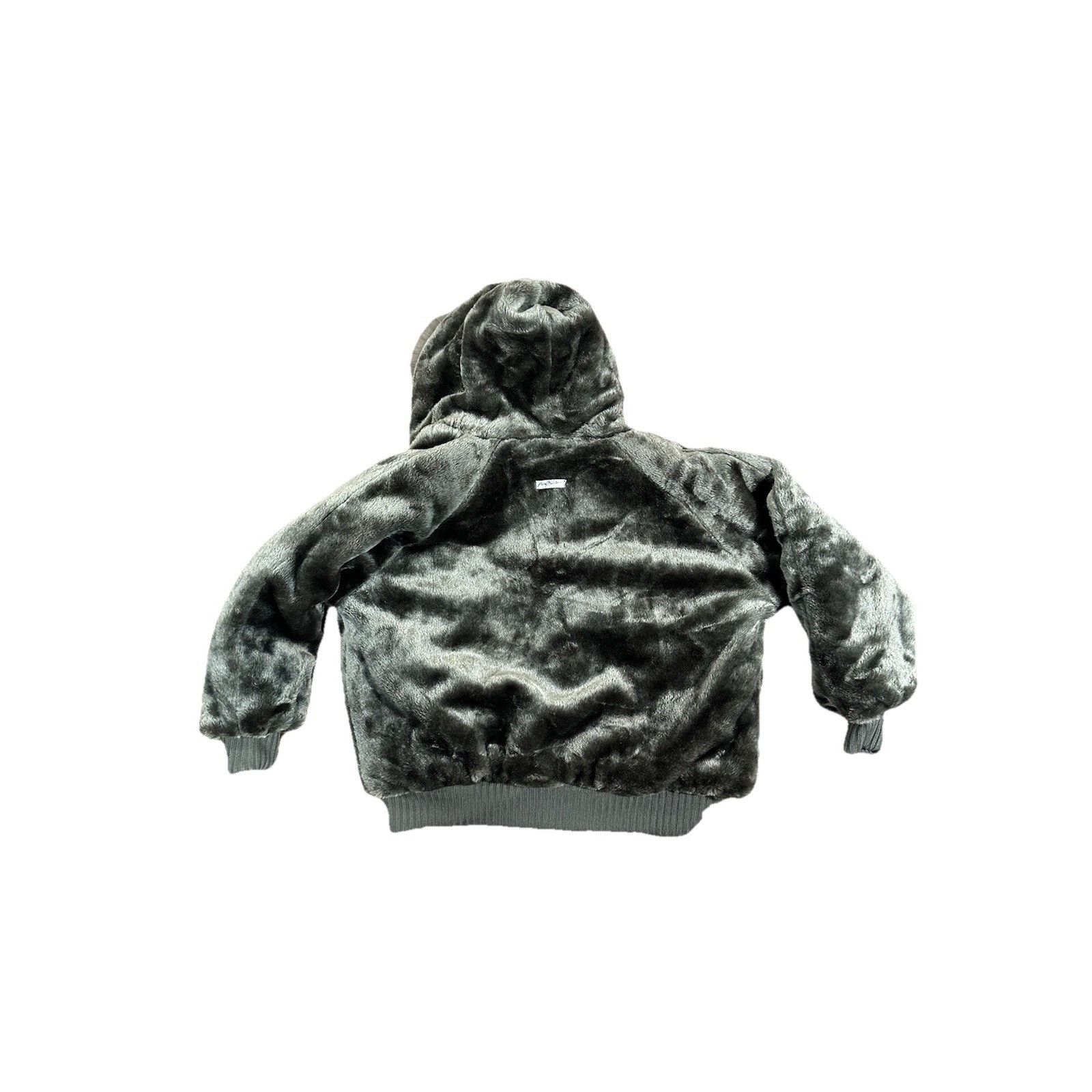 Vintage Vintage Johnny Blaze Reversible Faux Fur Jacket Coat Y2K 90s Size US L / EU 52-54 / 3 - 6 Thumbnail