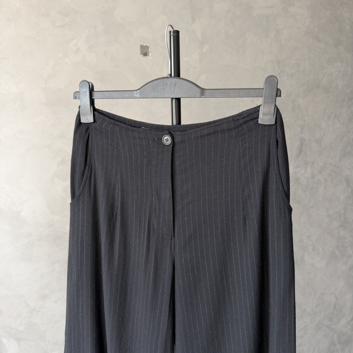 Rundholz Rundholz Avantgarde Wide Leg Striped Trousers Size 26" / US 2 / IT 38 - 12 Thumbnail