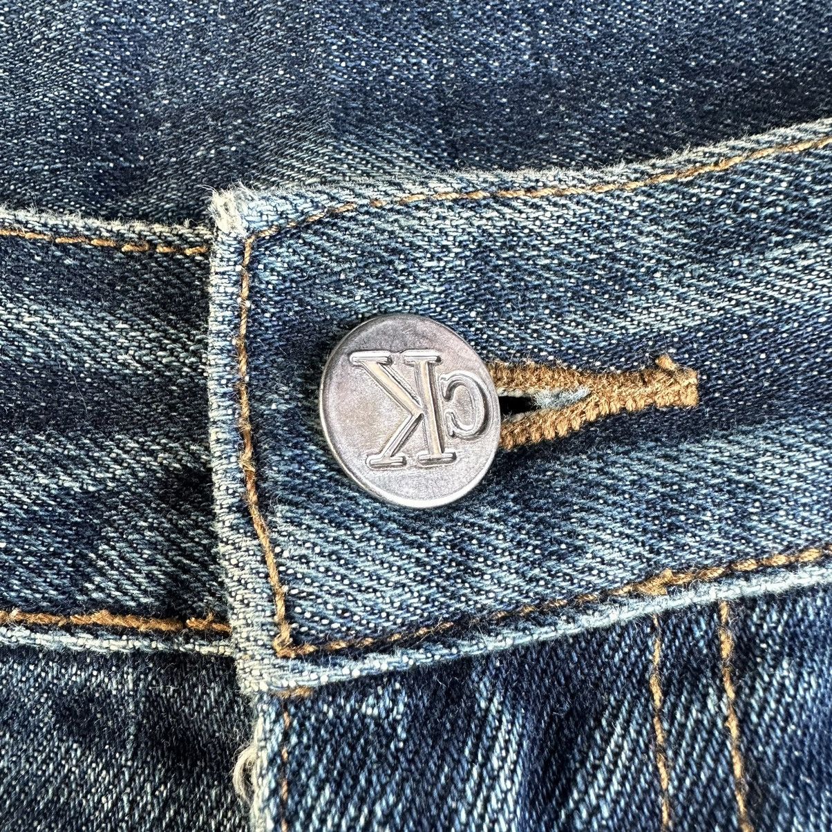 Calvin Klein Calvin Klein Italy Destroyed Faded Denim 34x30 D587 Size US 34 / EU 50 - 16 Thumbnail