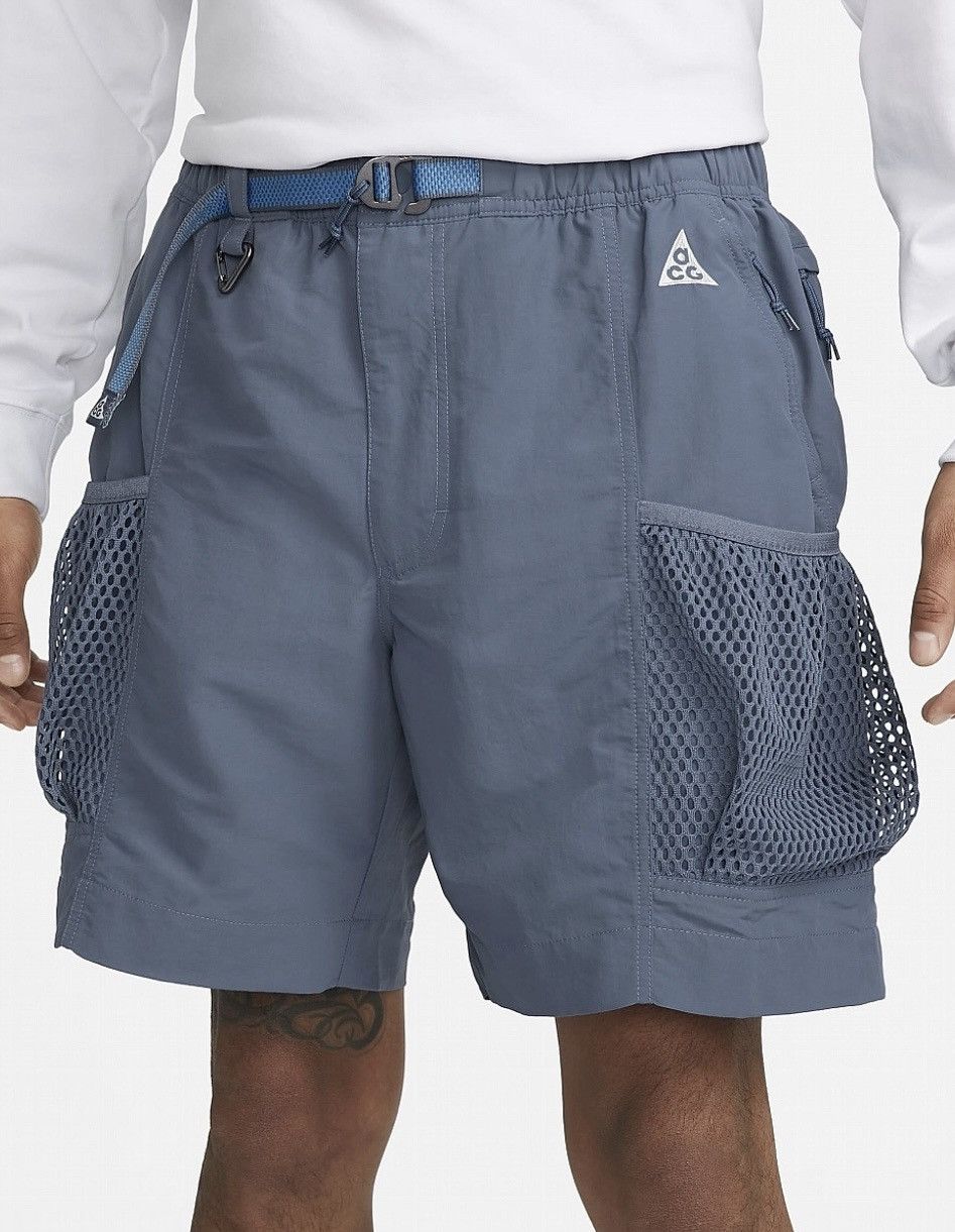 Other Vintage Nike ACG shorts logo + belt rare pocket Size US 32 / EU 48 - 1 Thumbnail