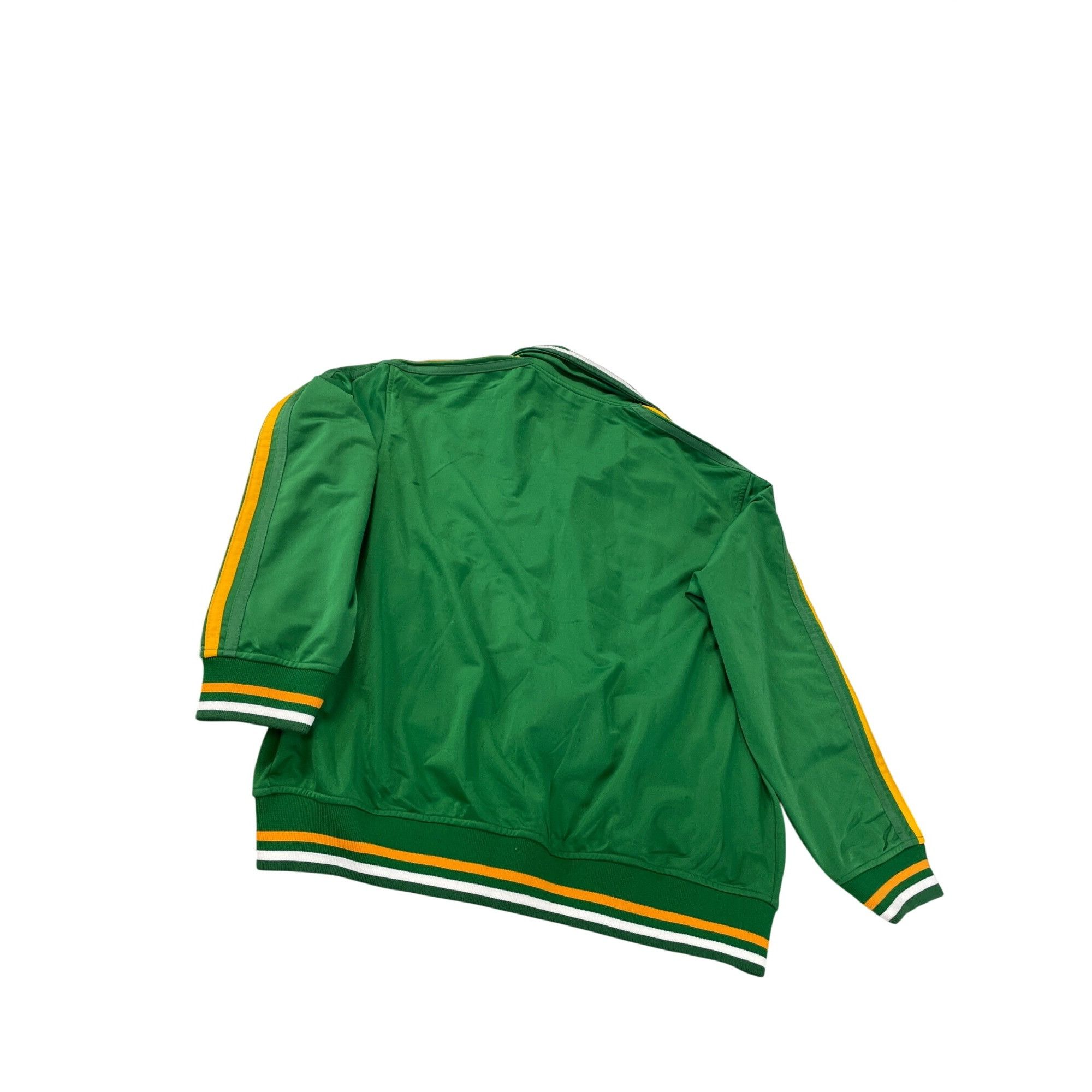 Other Fifth Sun Brazil mens green full zip track varsity jacket Sz Size US XL / EU 56 / 4 - 13 Thumbnail