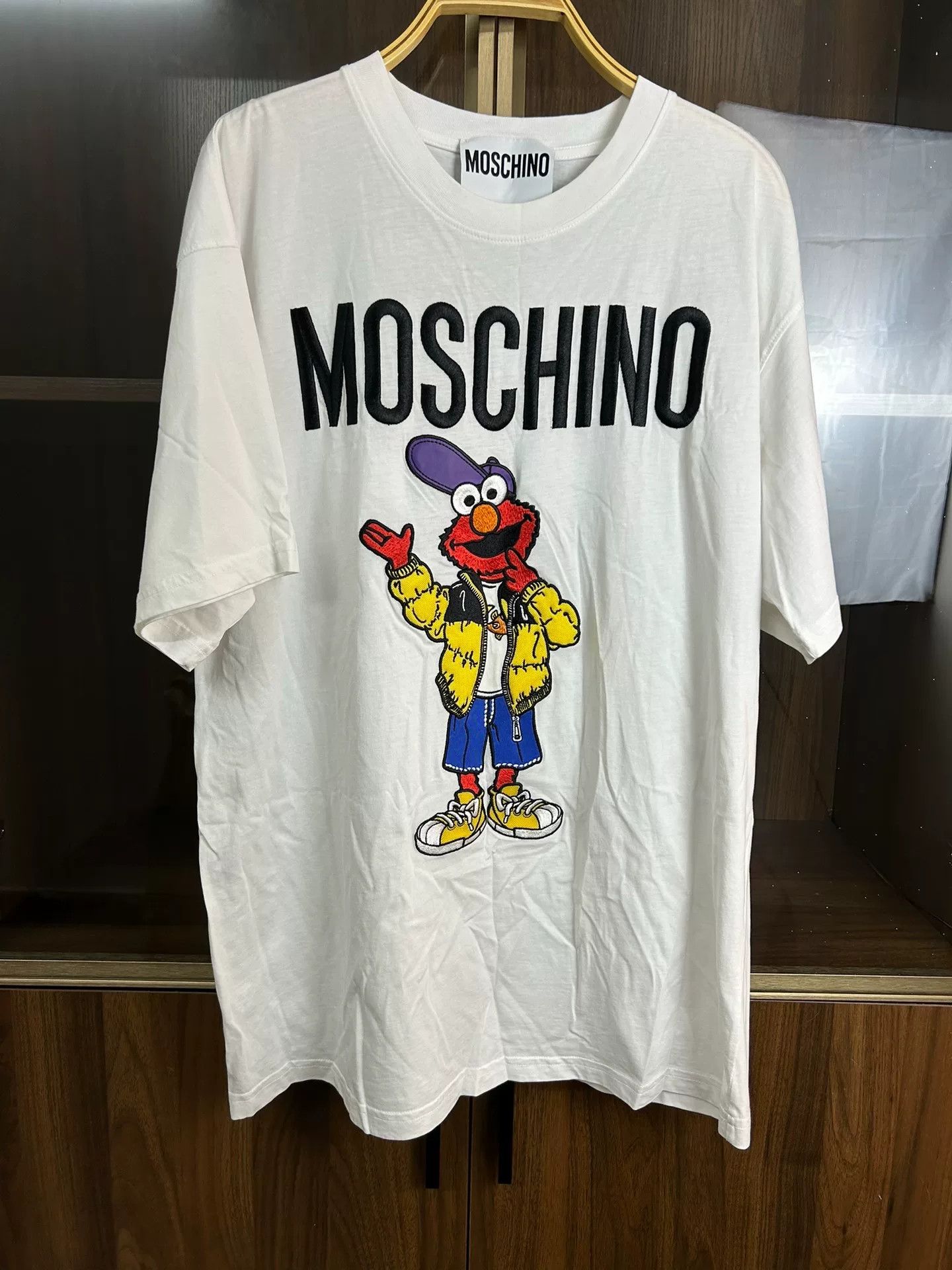 Moschino Moschino x Sesame Street Crewneck T-Shirt Size US S / EU 44-46 / 1 - 1 Thumbnail