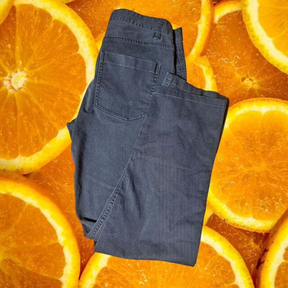 Theory Theory Writer Pants Straight Leg Cotton Blend Dress Casual S Size US 32 / EU 48 - 1 Thumbnail
