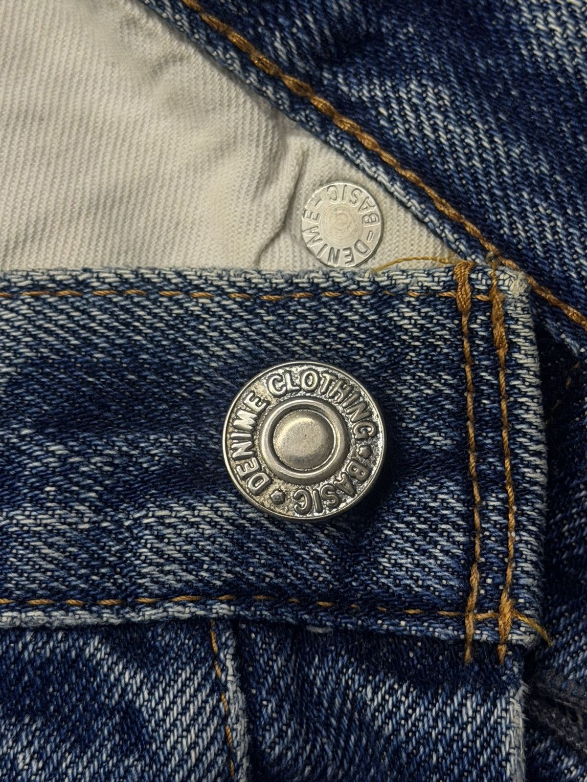 Denime Vintage 90s Denime Lot 221 Japanese Selvedge Denim Jeans W27 Size US 27 - 12 Thumbnail