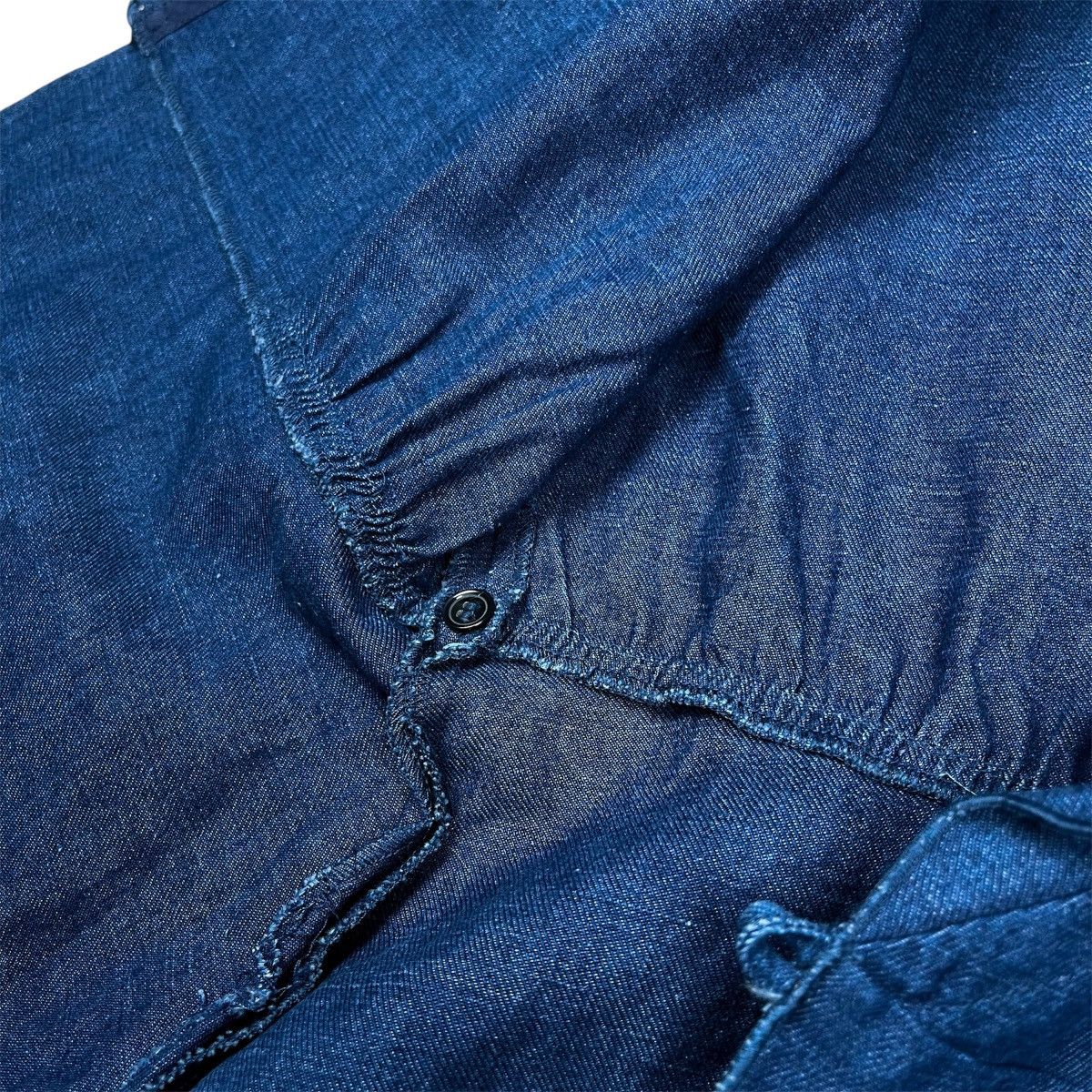 A.P.C. A.P.C. Indigo Denim Wrap Dress Size M / US 6-8 / IT 42-44 - 6 Thumbnail