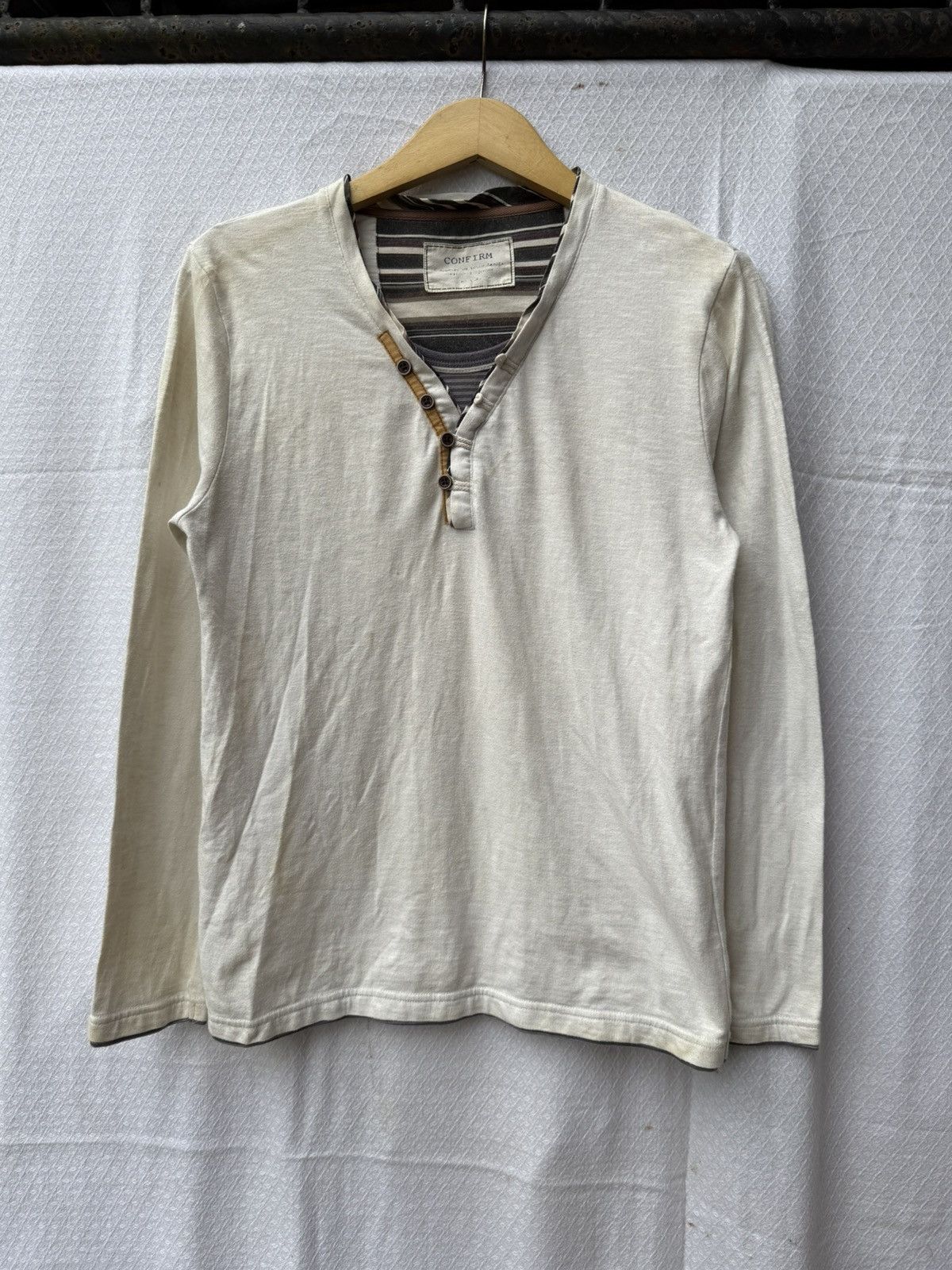 Hysteric Glamour 2000s - CONFIRM DOUBLE LAYERS LONGSLEEVE Size US M / EU 48-50 / 2 - 1 Thumbnail