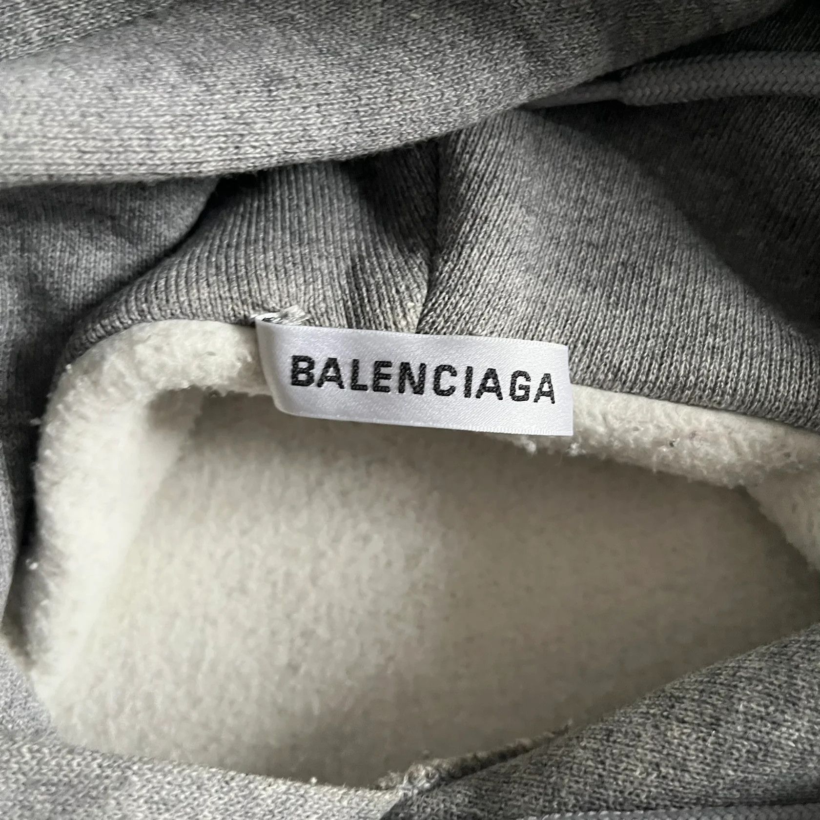 Balenciaga Balenciaga BB Crest Logo Hoodie Heather Grey Size US XS / EU 42 / 0 - 8 Thumbnail