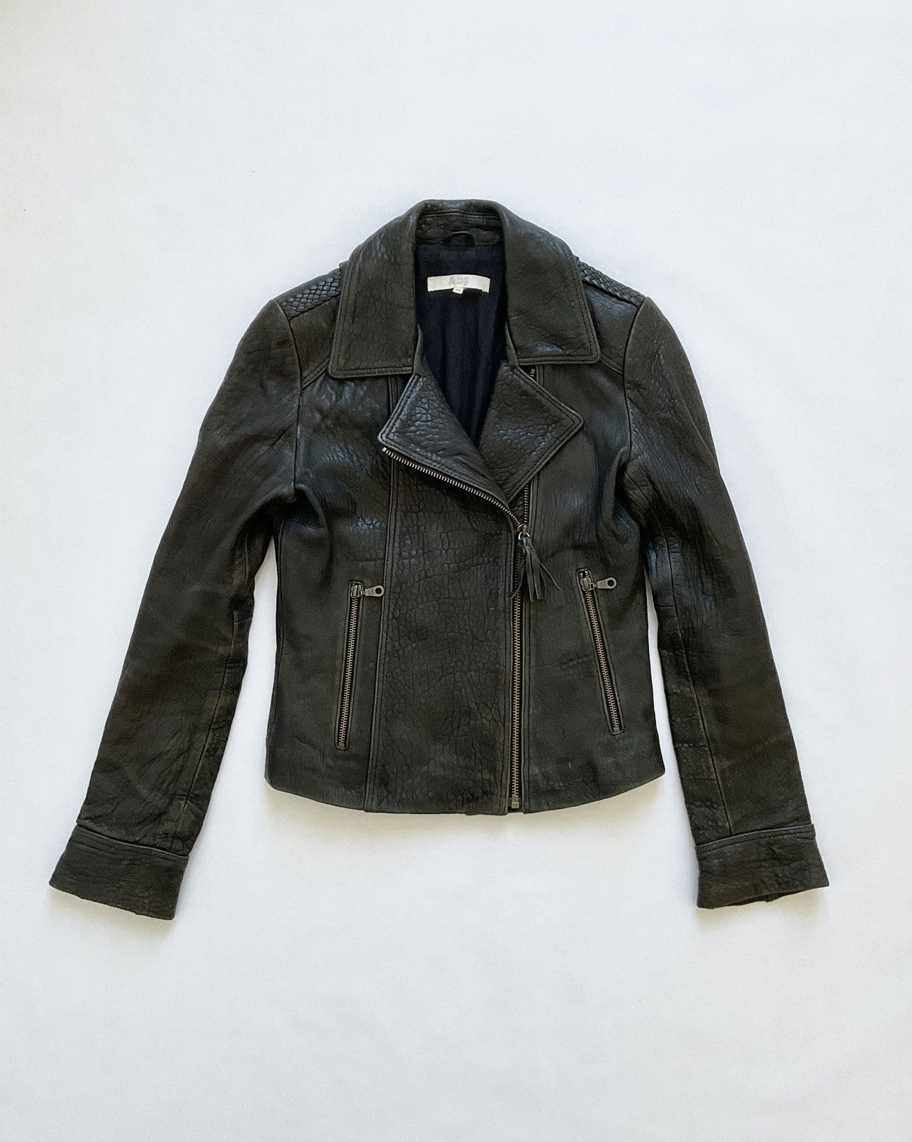 Vintage Black leather Perfecto Size XS / US 0-2 / IT 36-38 - 1 Thumbnail
