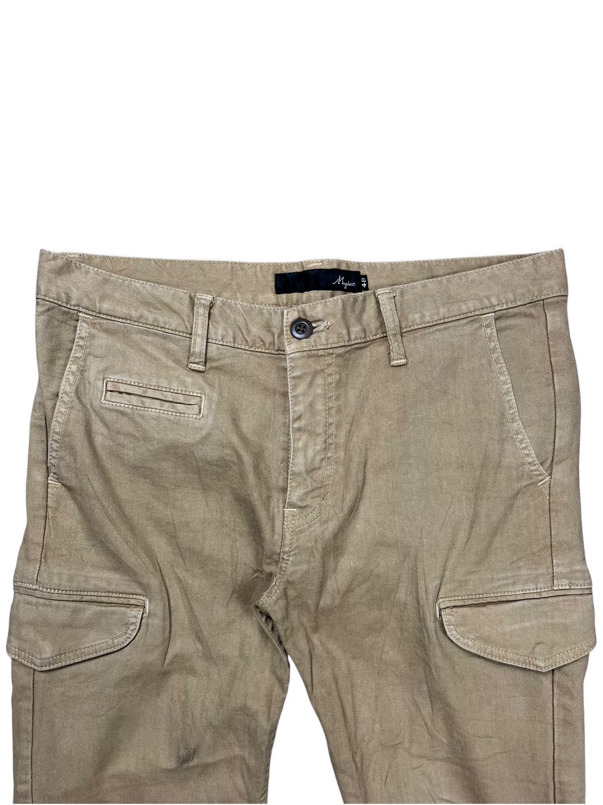 If Six Was Nine × Japanese Brand × Le Grande Bleu (L.G.B.) 2000s Magine - Riri Zips Skinny Cargo Pants Size US 29 - 5 Thumbnail
