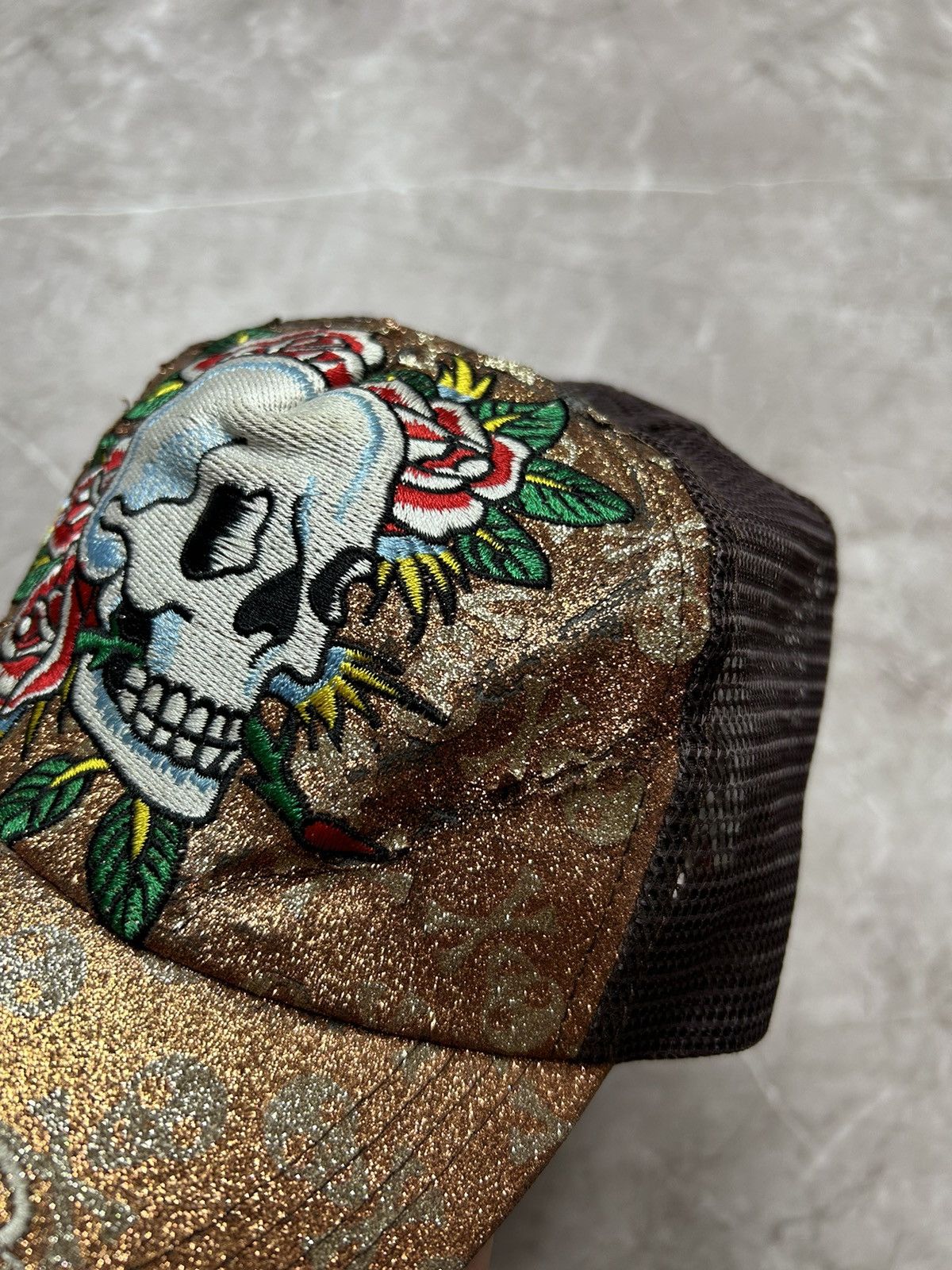 Ed Hardy × Japanese Brand × Vintage Ed Hardy vintage Japanese y2k cap Size ONE SIZE - 8 Thumbnail