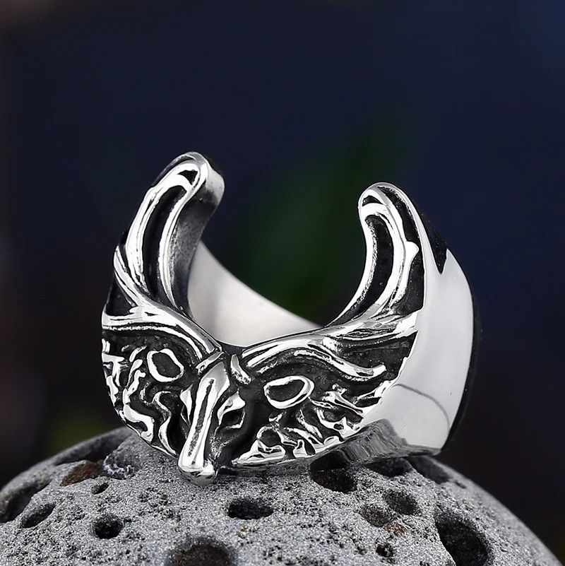 Japanese Brand × Jewelry × Vintage Deer Head Ring Size ONE SIZE - 3 Thumbnail