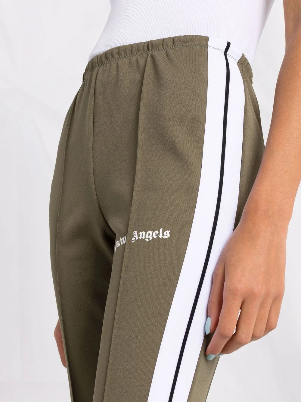 Palm Angels o1y1125 Sweatpant in Military Green Size 27" / US 4 / IT 40 - 2 Thumbnail