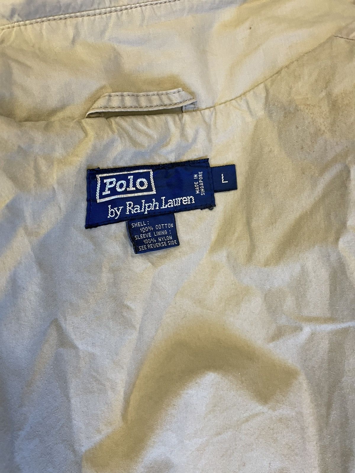 Polo Ralph Lauren × Vintage Double Breasted Trench Coat Size US L / EU 52-54 / 3 - 10 Thumbnail