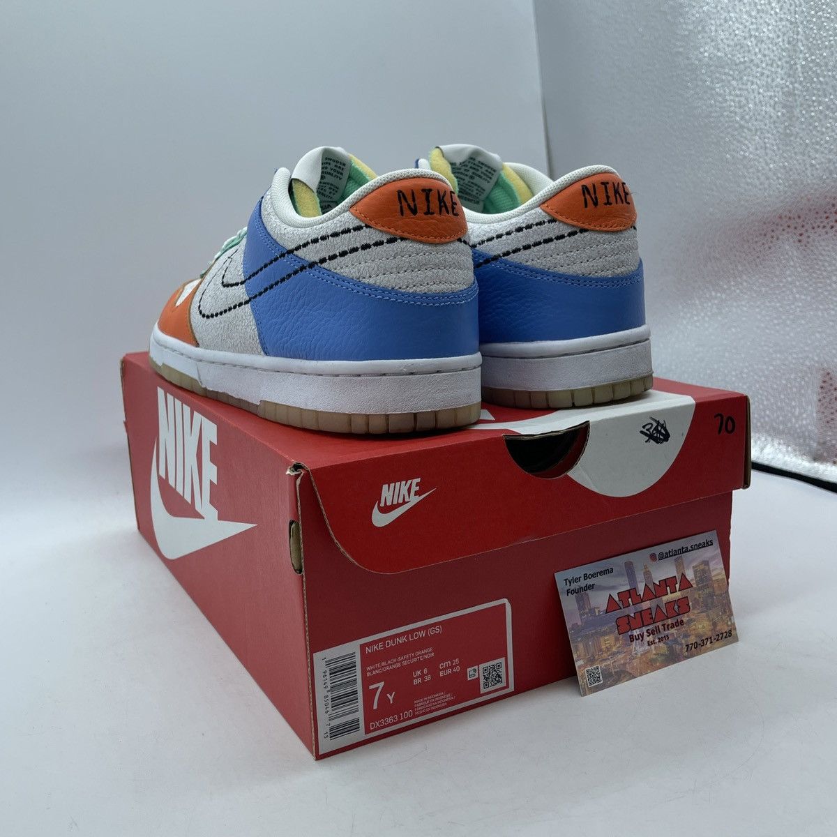 Nike Dunk low Nike 101 Size US 7 / EU 40 - 4 Thumbnail