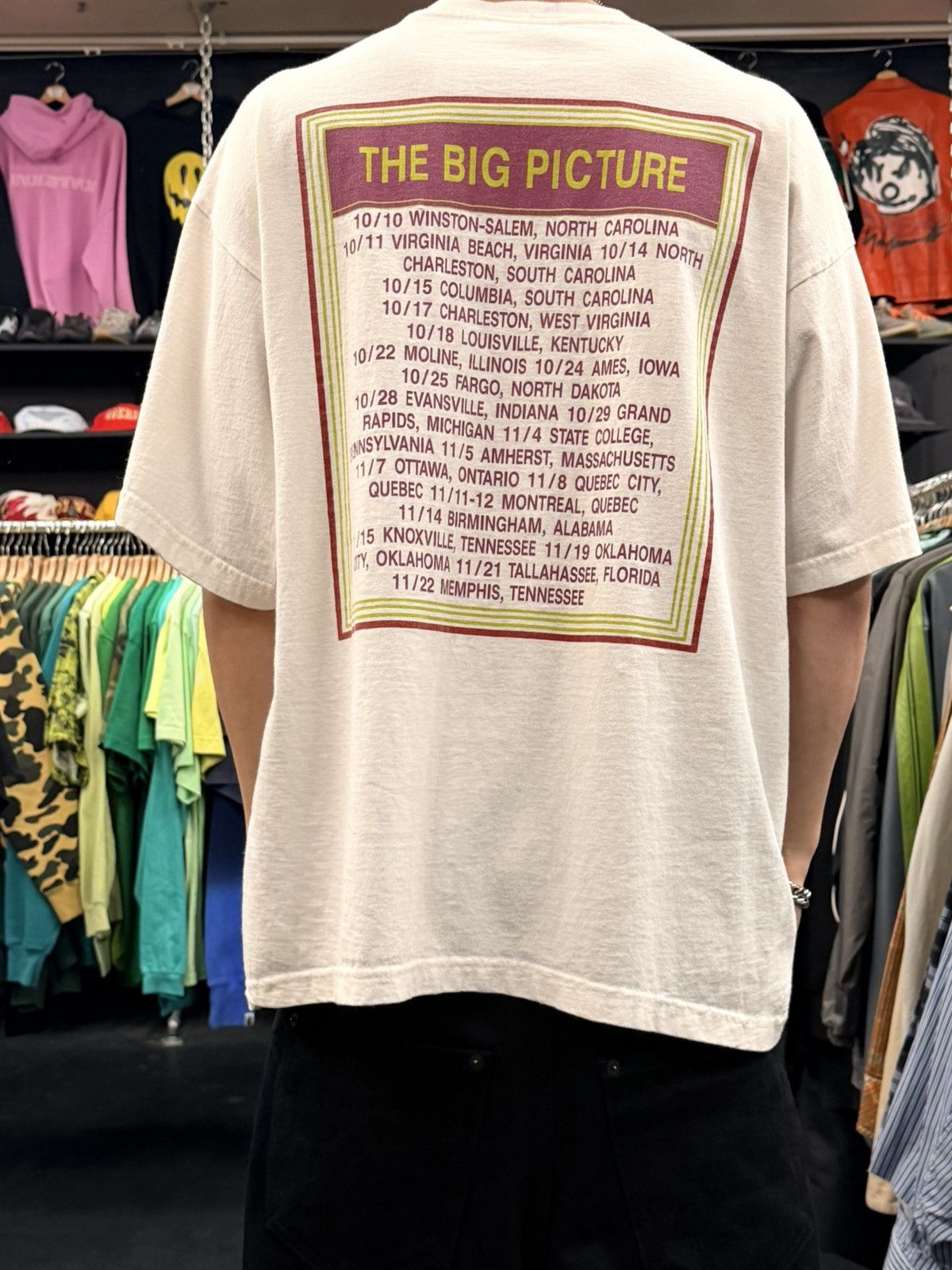 Vintage Vintage elton john tee Size US XL / EU 56 / 4 - 2 Thumbnail