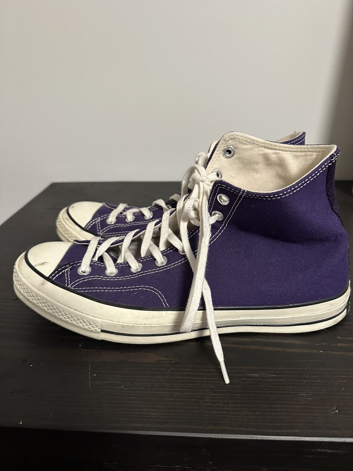 Converse Converse High-Tops Purple Men’s Size 11 Size US 11 / EU 44 - 3 Thumbnail