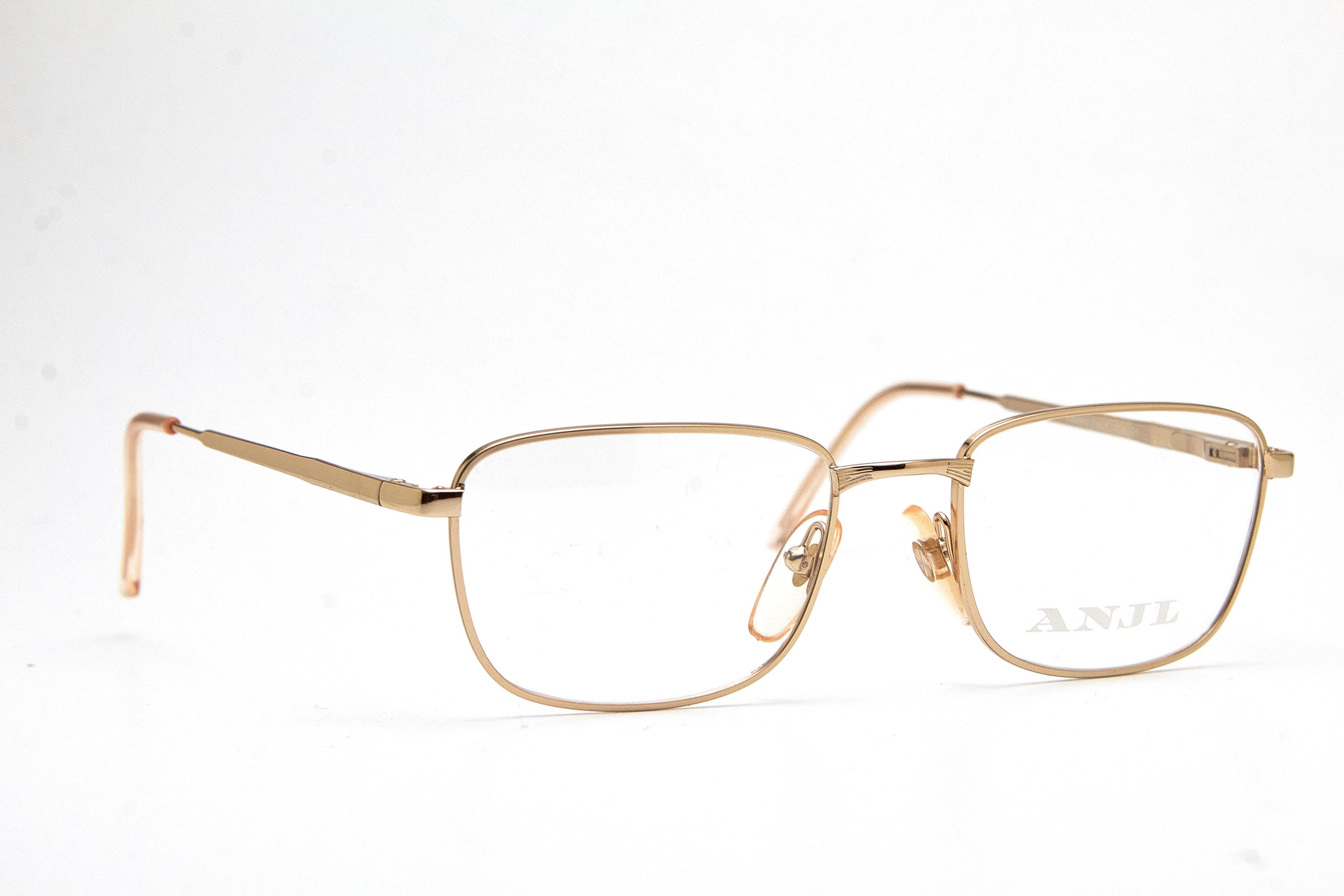 Vintage Old Money ANJL Gold Rectangular Quiet Lux Specs Size ONE SIZE - 4 Thumbnail