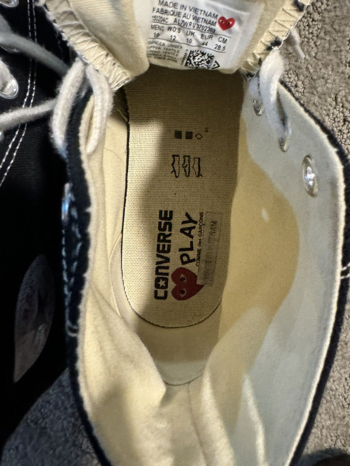 Comme des Garcons × Converse Come des Garçson Play x Converse Chuck Size US 10 / EU 43 - 7 Thumbnail