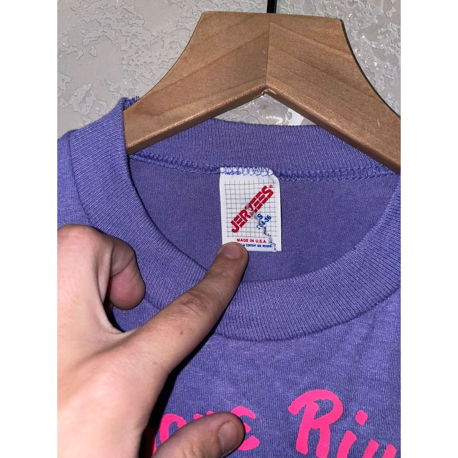 Jerzees Vintage Tongue River Shirt Splash N Bash Old Fart 90s Small Size US S / EU 44-46 / 1 - 9 Thumbnail