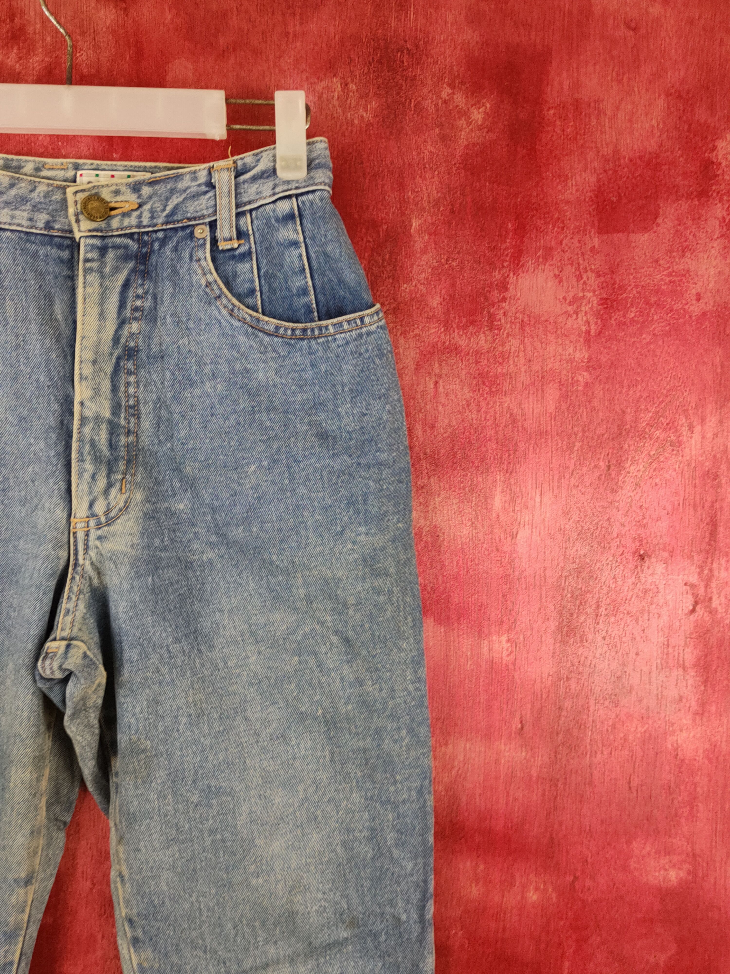 Japanese Brand Gaytog's Blue Faded Distressed Ripped Jeans #S1770 Size 28" / US 6 / IT 42 - 5 Thumbnail