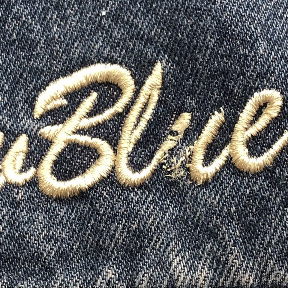 Other Raw Blue Jeans Vintage Embroidered Stonewash Denim Jacket Size US XL / EU 56 / 4 - 12 Thumbnail