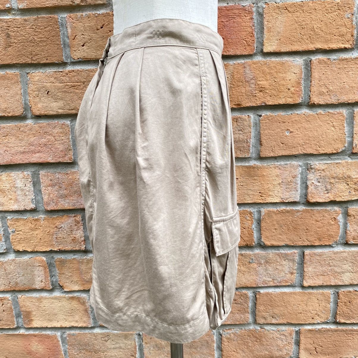 Zucca ZUCCA Beige Pleated Skirt with Side Pockets Size 27" / US 4 / IT 40 - 15 Thumbnail