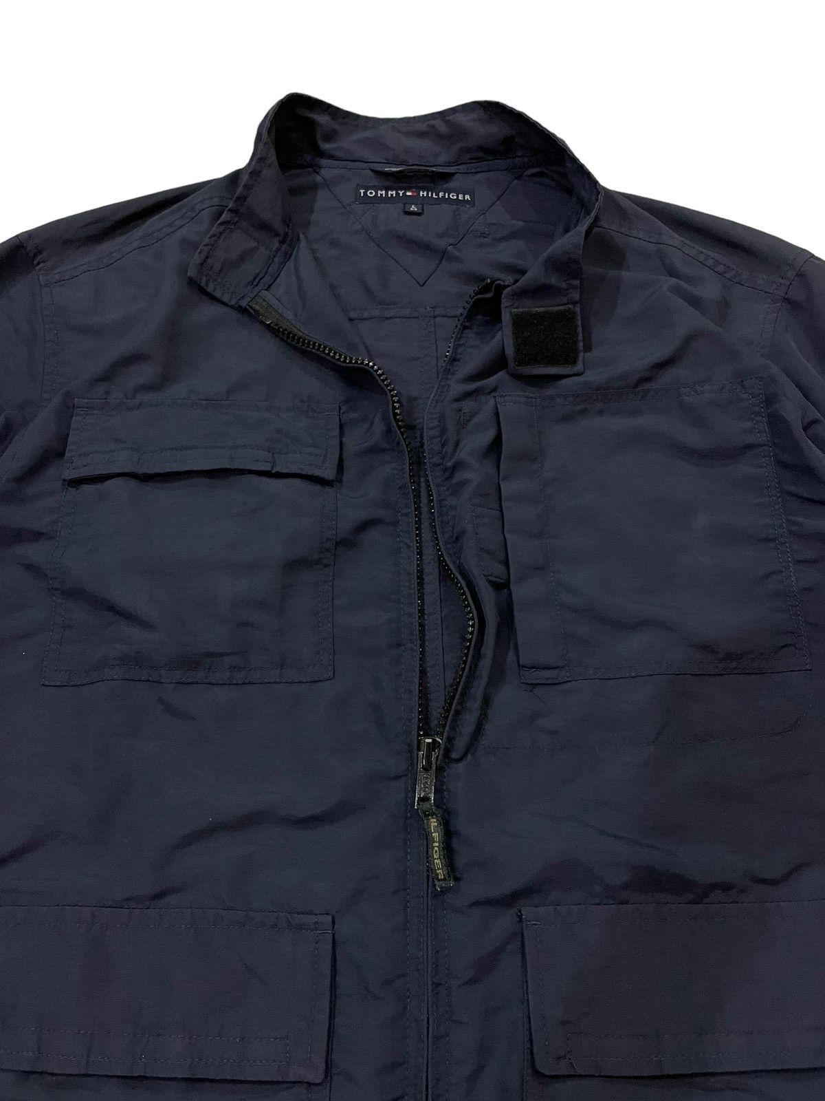 Tommy Hilfiger 90s Vtg Tommy Hilfiger Multi Pocket Utility Windbreaker Size US L / EU 52-54 / 3 - 11 Thumbnail