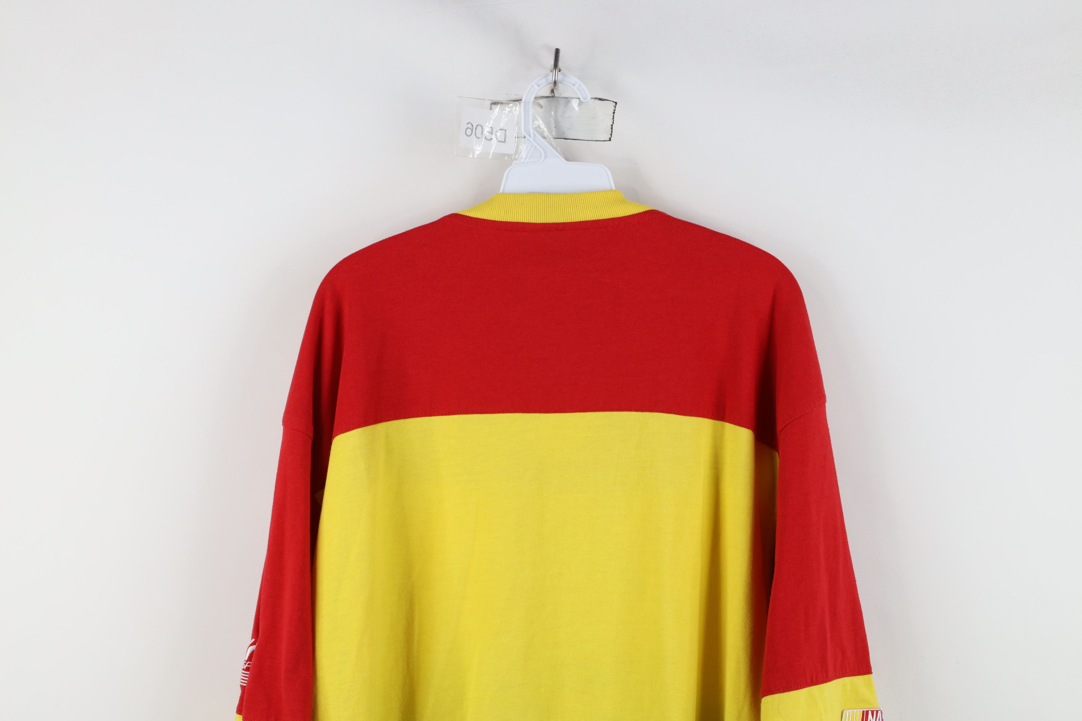 Vintage Vintage 90s NASCAR Striped Jeff Gordon Racing T-Shirt Size US XL / EU 56 / 4 - 10 Thumbnail