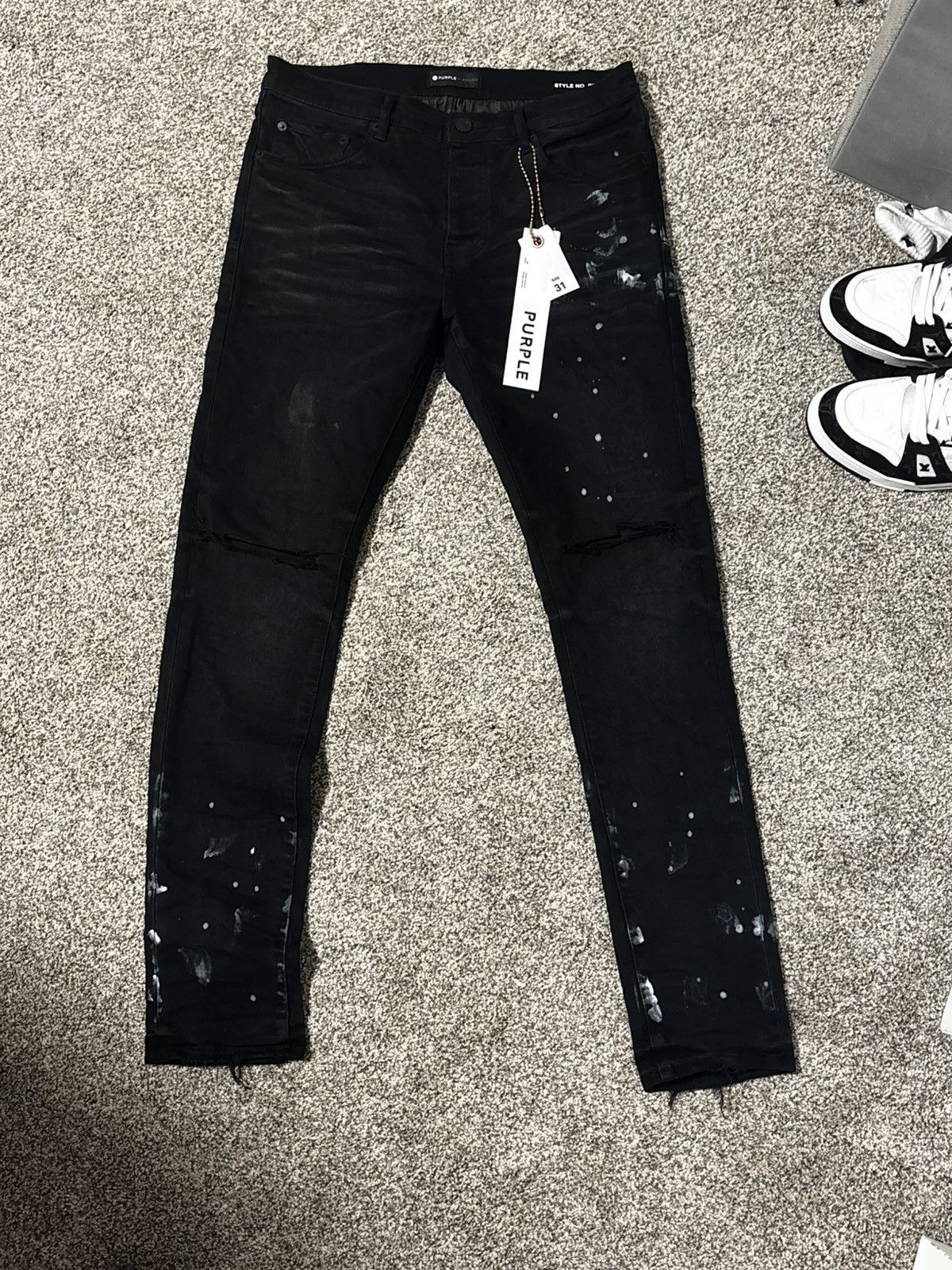 Purple Brand Purple Brand Jeans Black Size US 31 - 1 Thumbnail