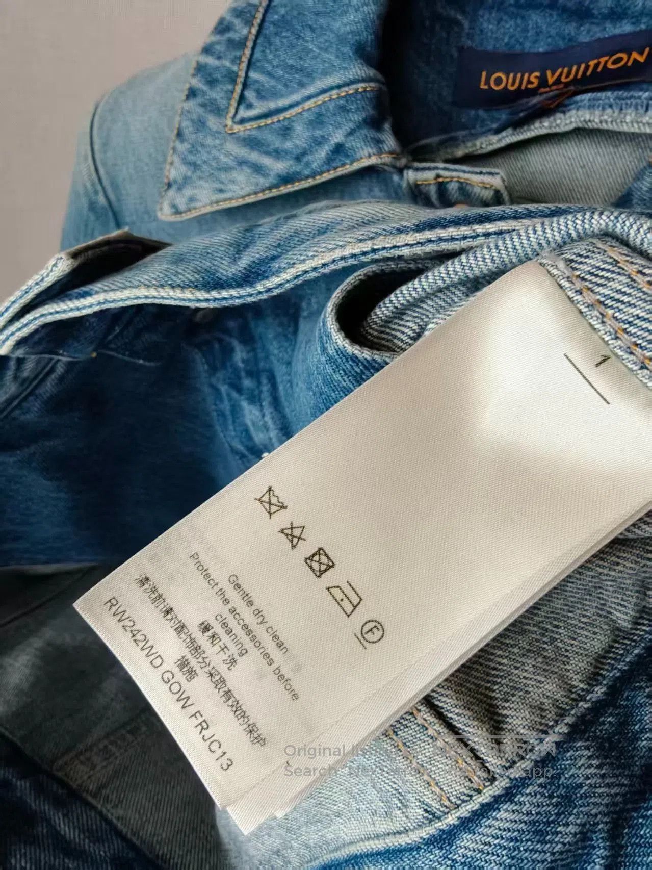 Louis Vuitton LV Denim Jacket. Size M / US 6-8 / IT 42-44 - 5 Thumbnail