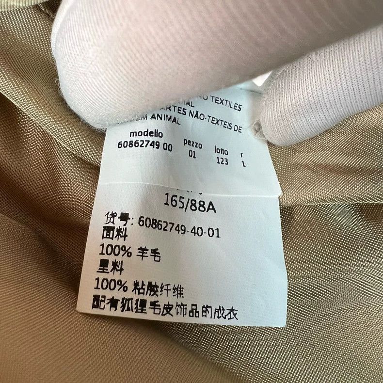 Max Mara Max Mara Long thickened woolen fur collar coat Size S / US 4 / IT 40 - 4 Thumbnail