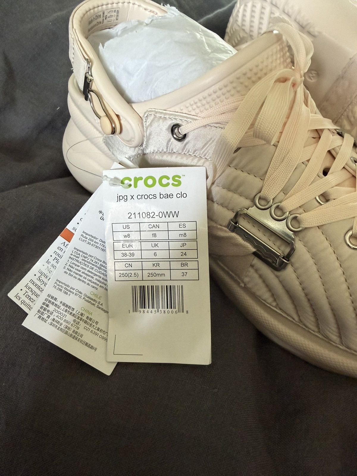 Jean Paul Gaultier Crocs Classic Bae Clog Jean Paul Gaultier Corset Dew Size US 8 / IT 38 - 1 Thumbnail
