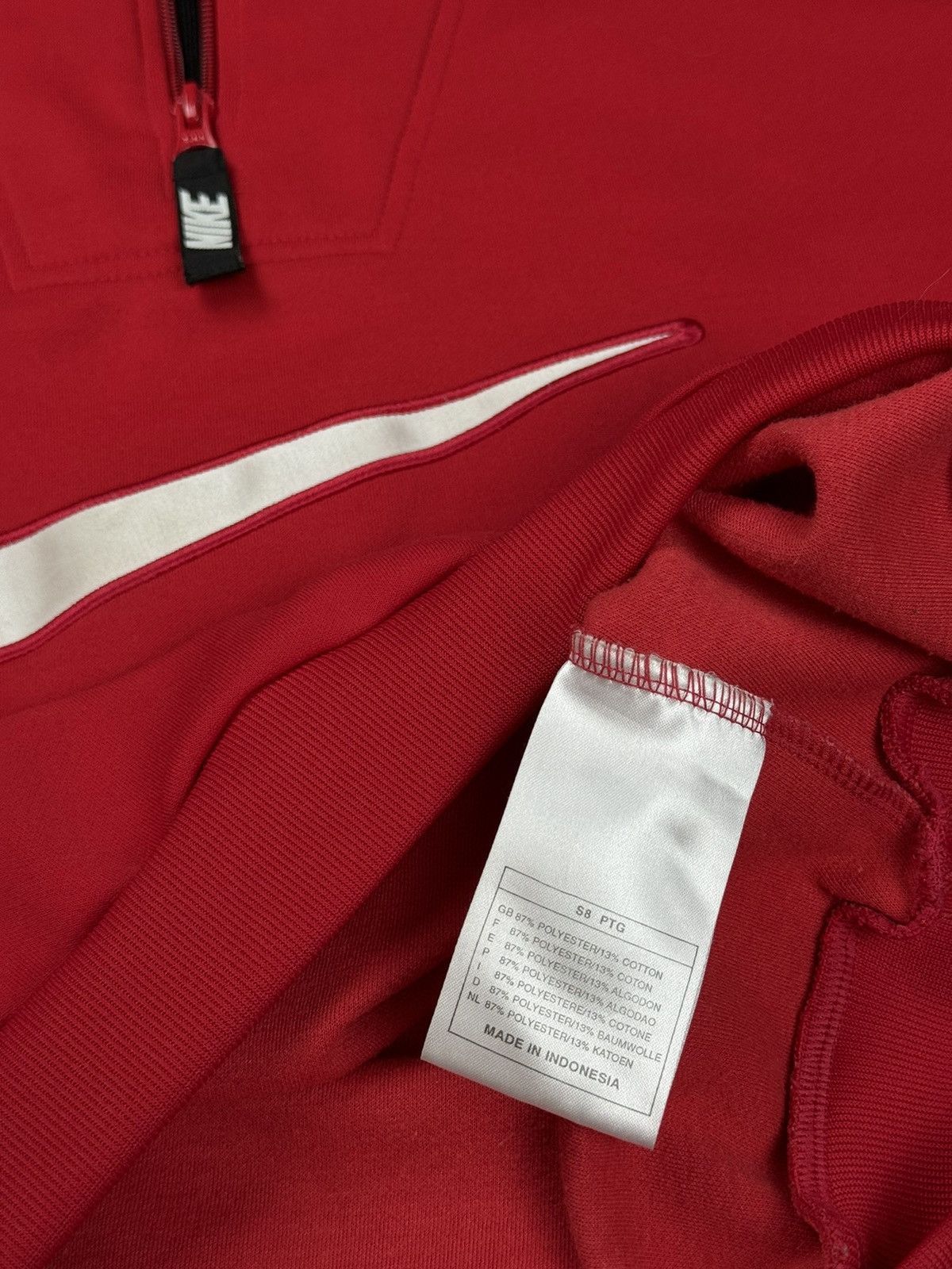 Nike × Vintage Vintage sweatshirt Nike Swoosh 90s original casual item Size US L / EU 52-54 / 3 - 5 Thumbnail