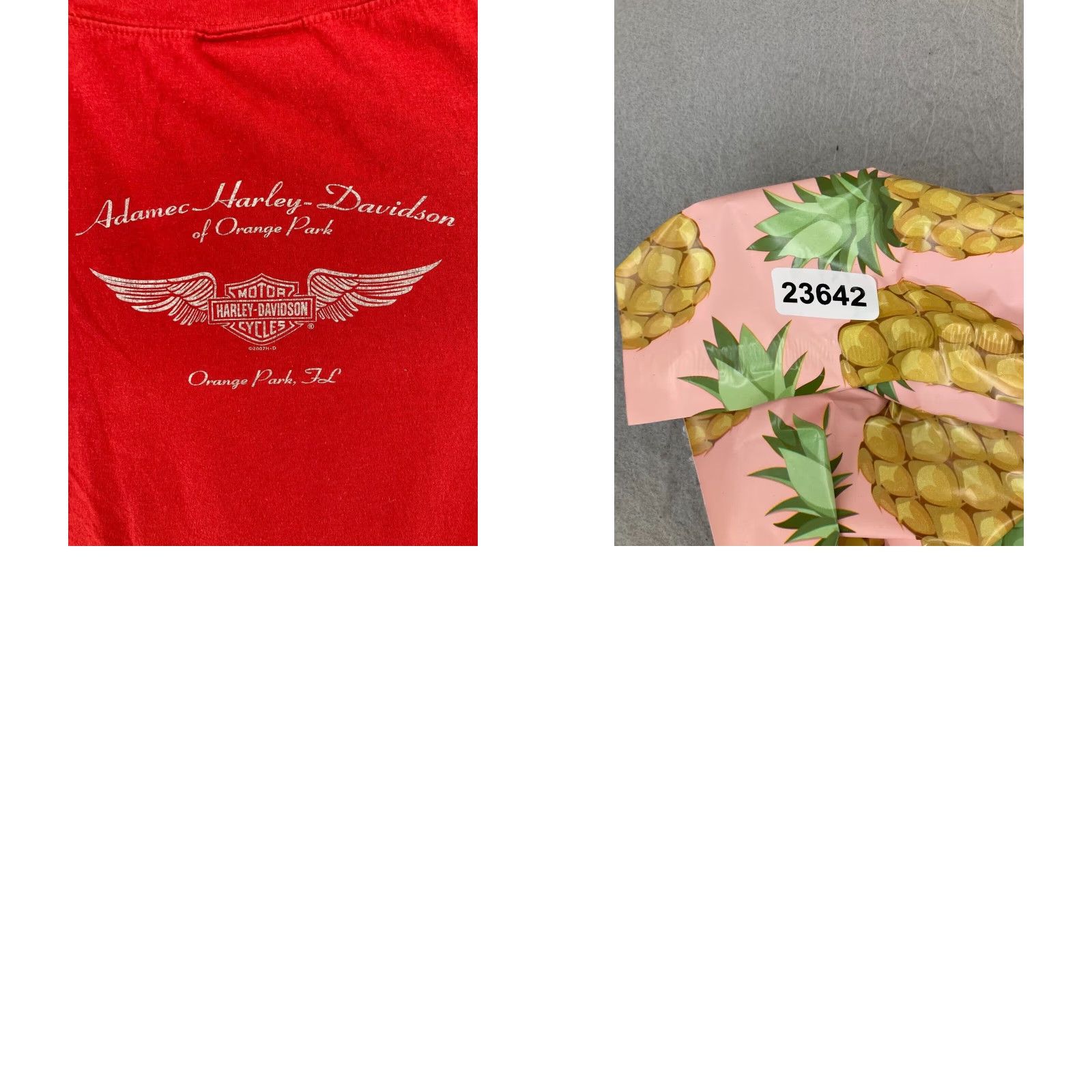 Harley Davidson Harley-Davidson TShirt Medium Red Spellout Bedazzled Orange Park FL Size M / US 6-8 / IT 42-44 - 8 Thumbnail