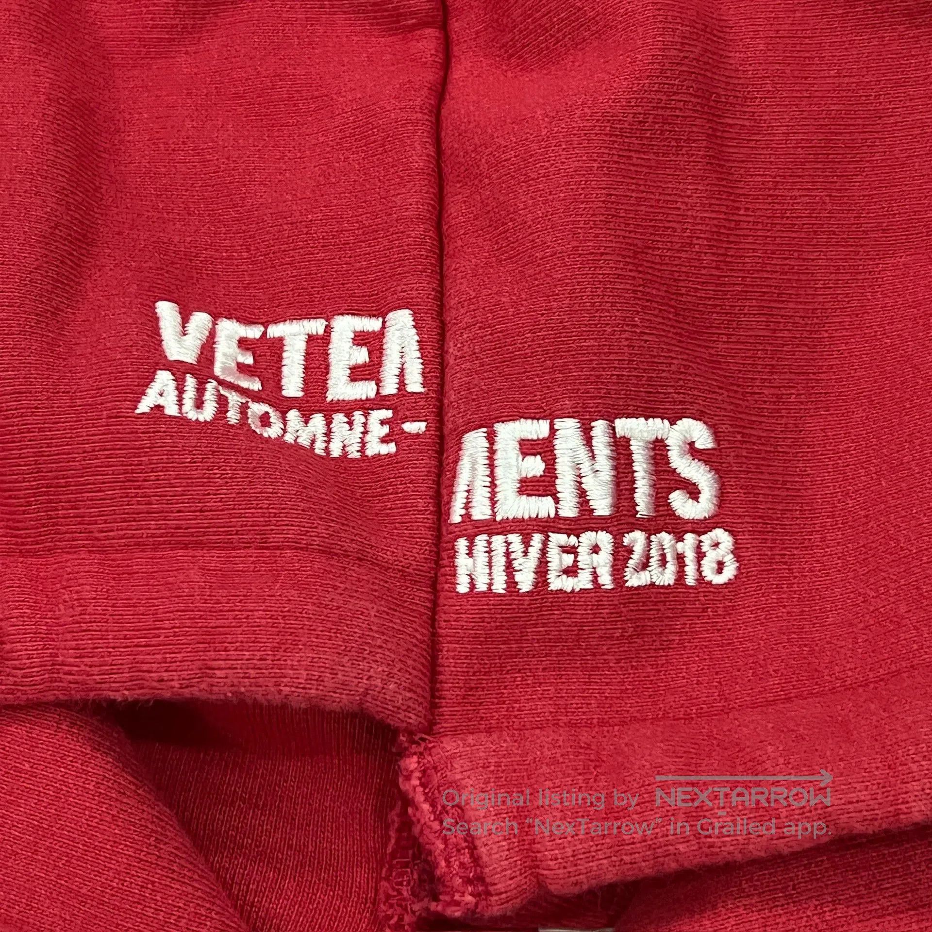 Vetements Vetements AW18 Antwerp Deconstructed Hoodie . Size US M / EU 48-50 / 2 - 8 Thumbnail