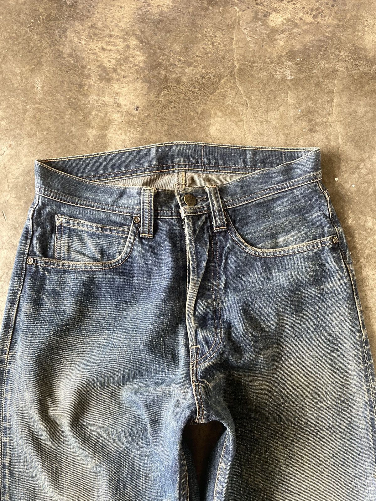Levi's Vintage Clothing Vintage Head Light Railways Brand Selvedge Denim Size US 30 / EU 46 - 4 Thumbnail