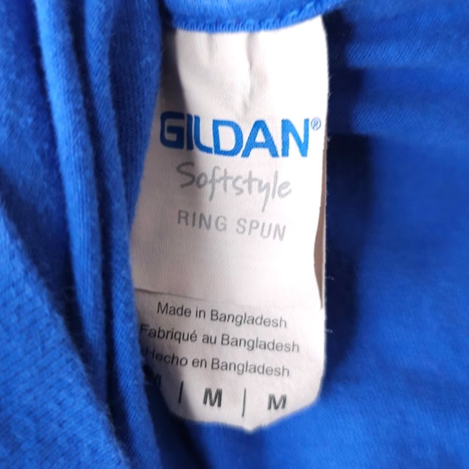 Gildan Sunflower Daze T Shirt Mens Size Medium Blue Burr Oak Kansas Souvenir Tee Size US M / EU 48-50 / 2 - 5 Thumbnail