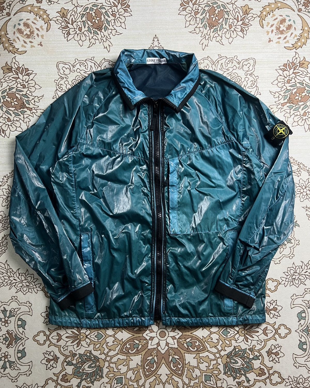 Stone Island Silk Jacket | Grailed
