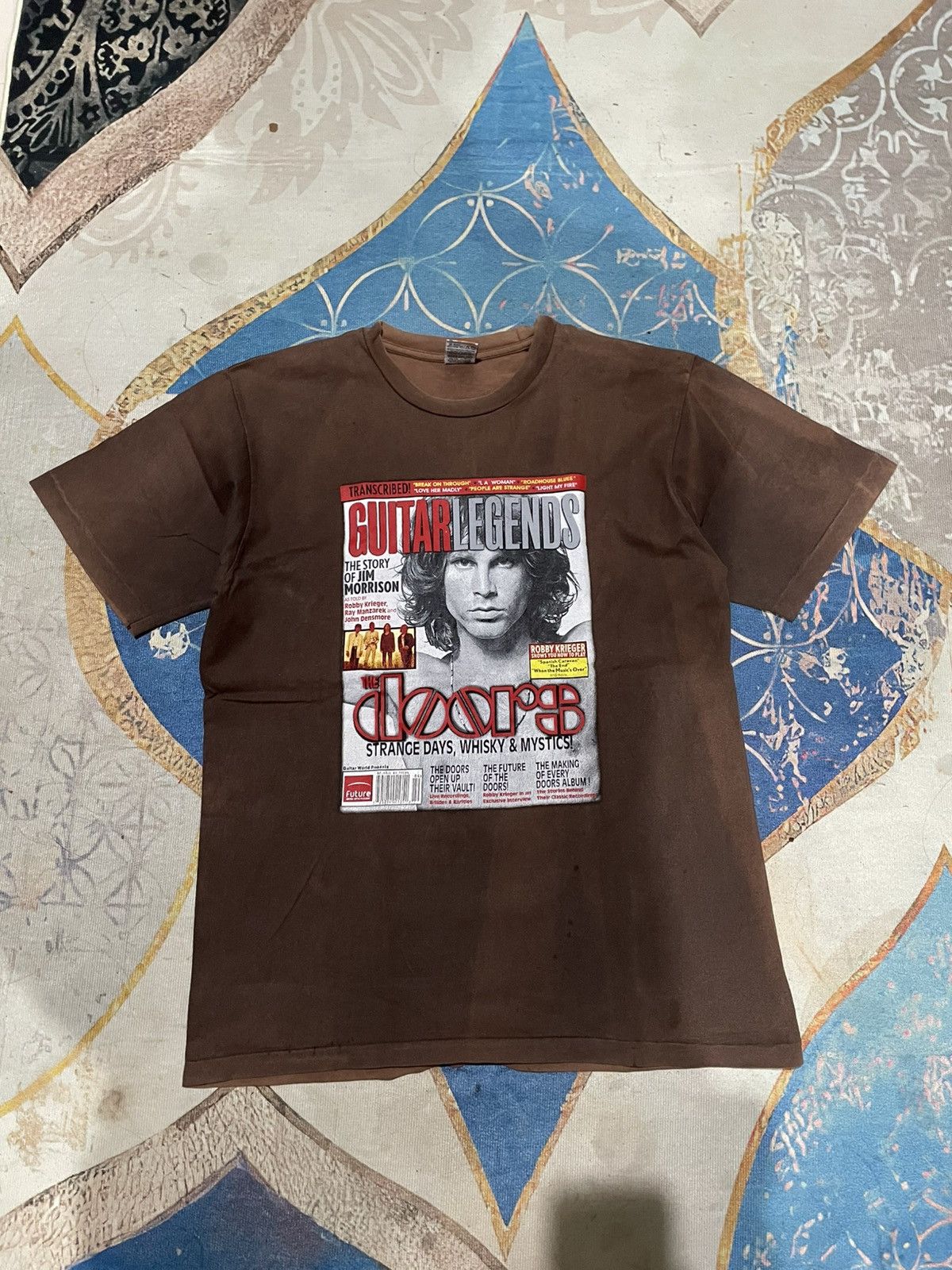 Fruit Of The Loom Jim morrison the doors vintage Size US XS / EU 42 / 0 - 1 Thumbnail