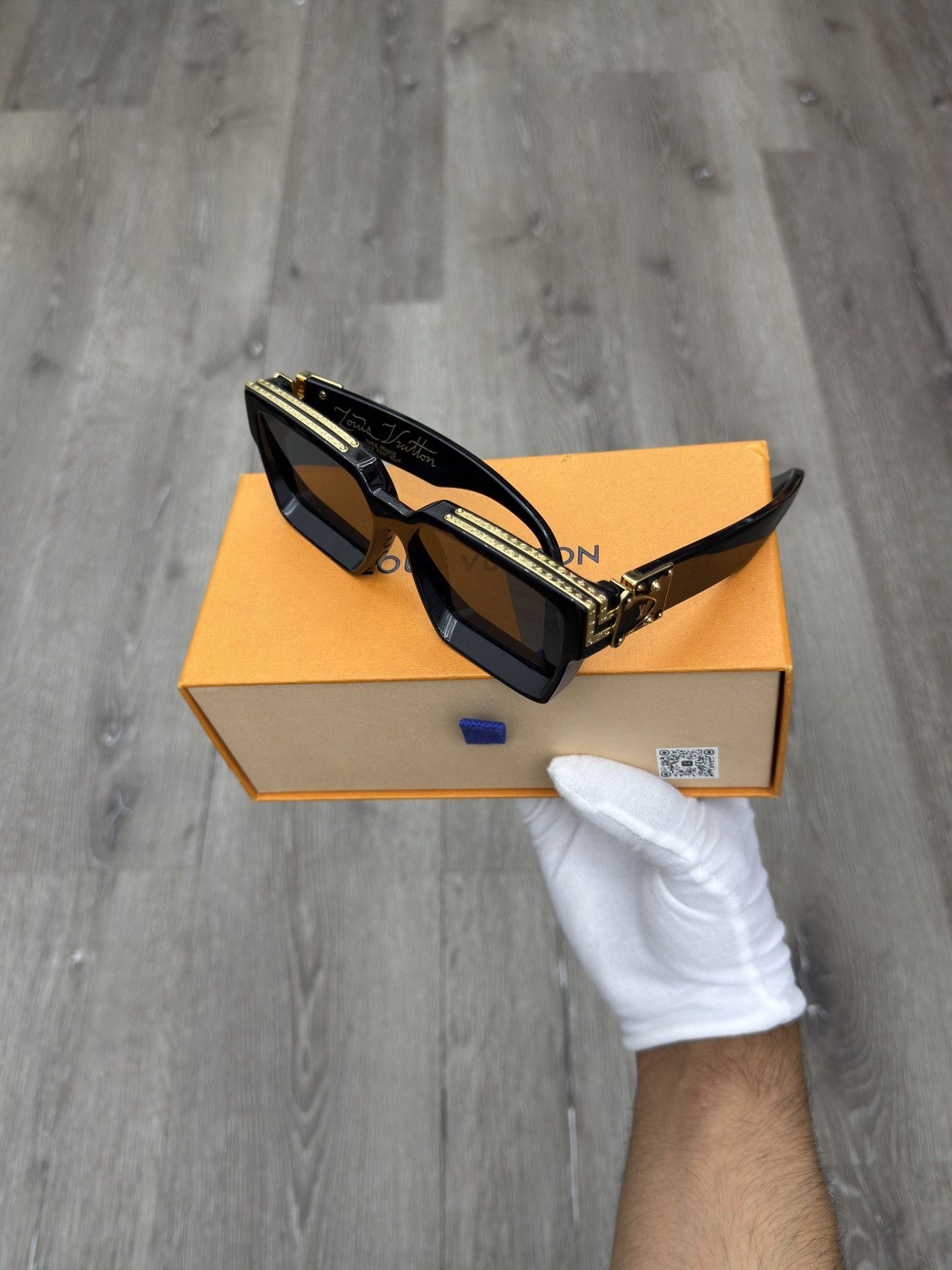 Louis Vuitton Louis Vuitton 1.1 Millionaires Sunglasses Black Size ONE SIZE - 1 Thumbnail